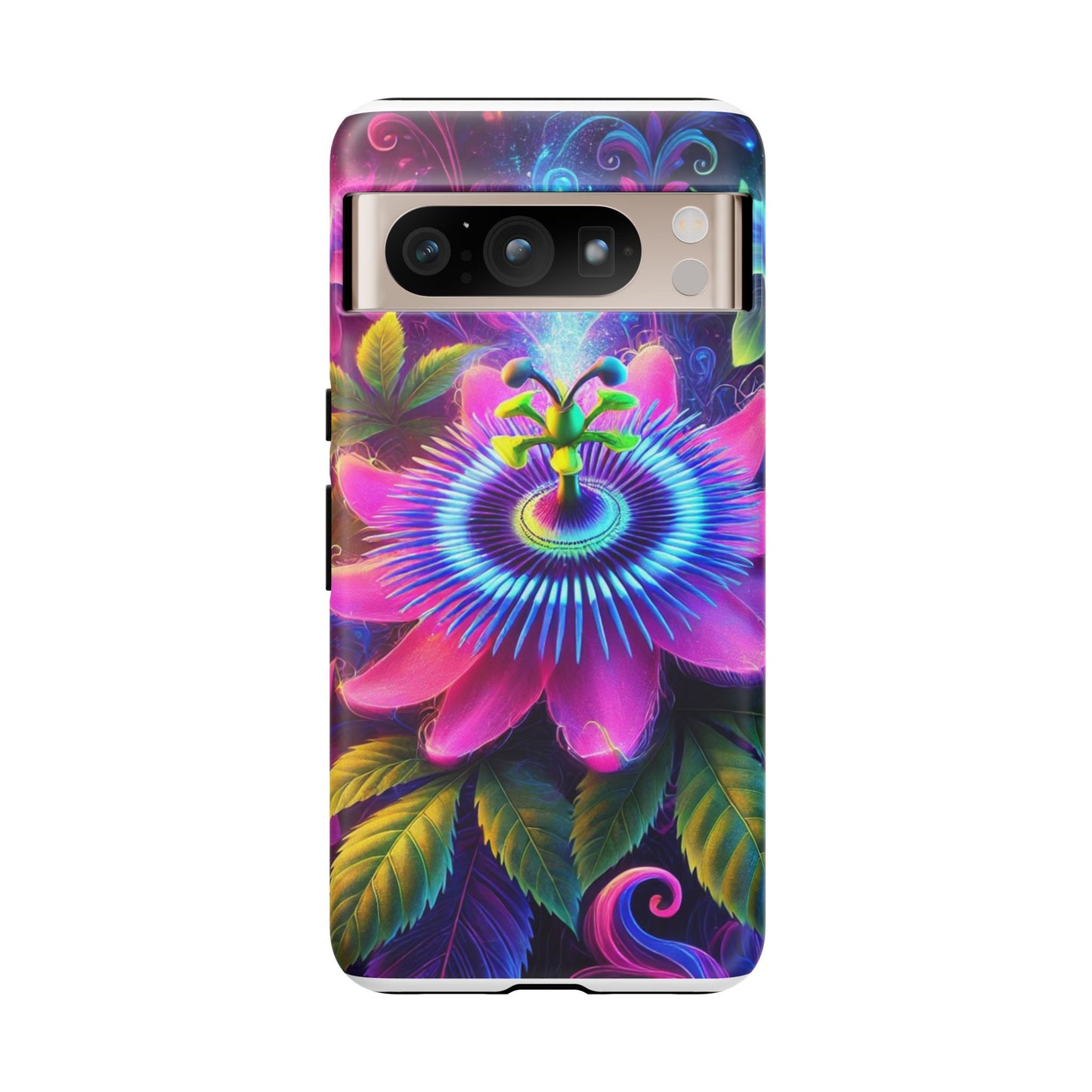 Vibrant Floral Phone Case - Tough Protection for Nature Lovers