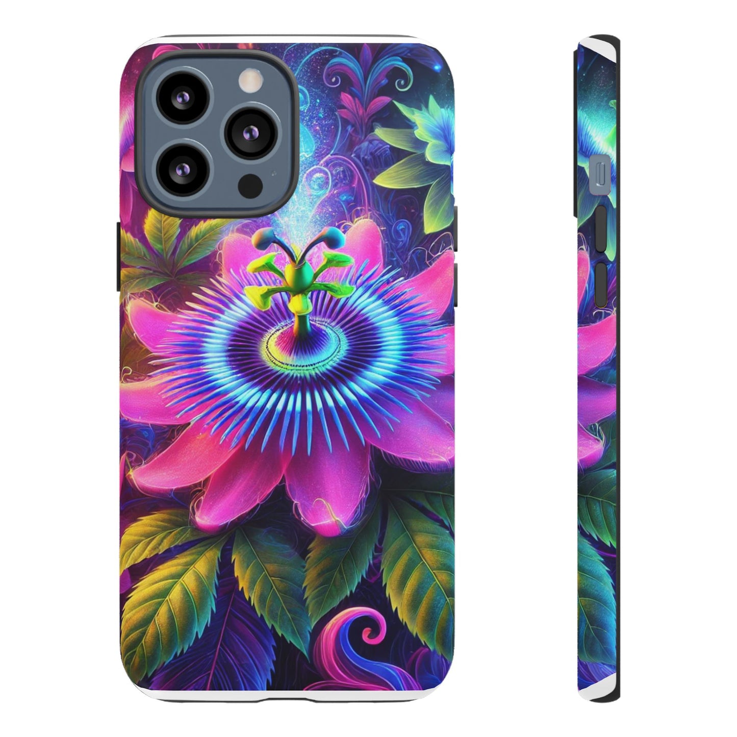 Vibrant Floral Phone Case - Tough Protection for Nature Lovers