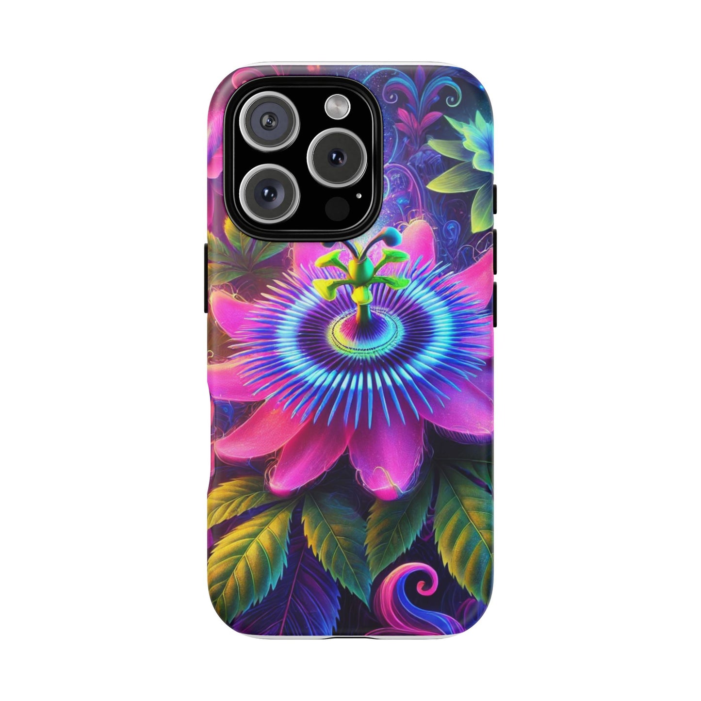 Vibrant Floral Phone Case - Tough Protection for Nature Lovers
