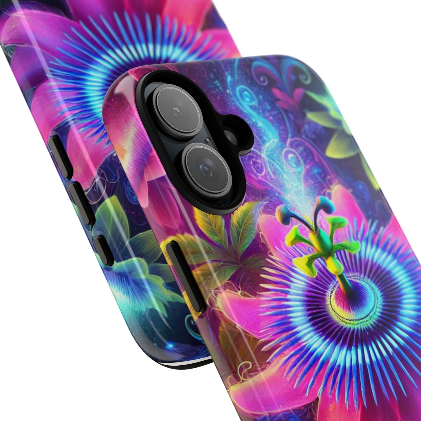 Vibrant Floral Phone Case - Tough Protection for Nature Lovers