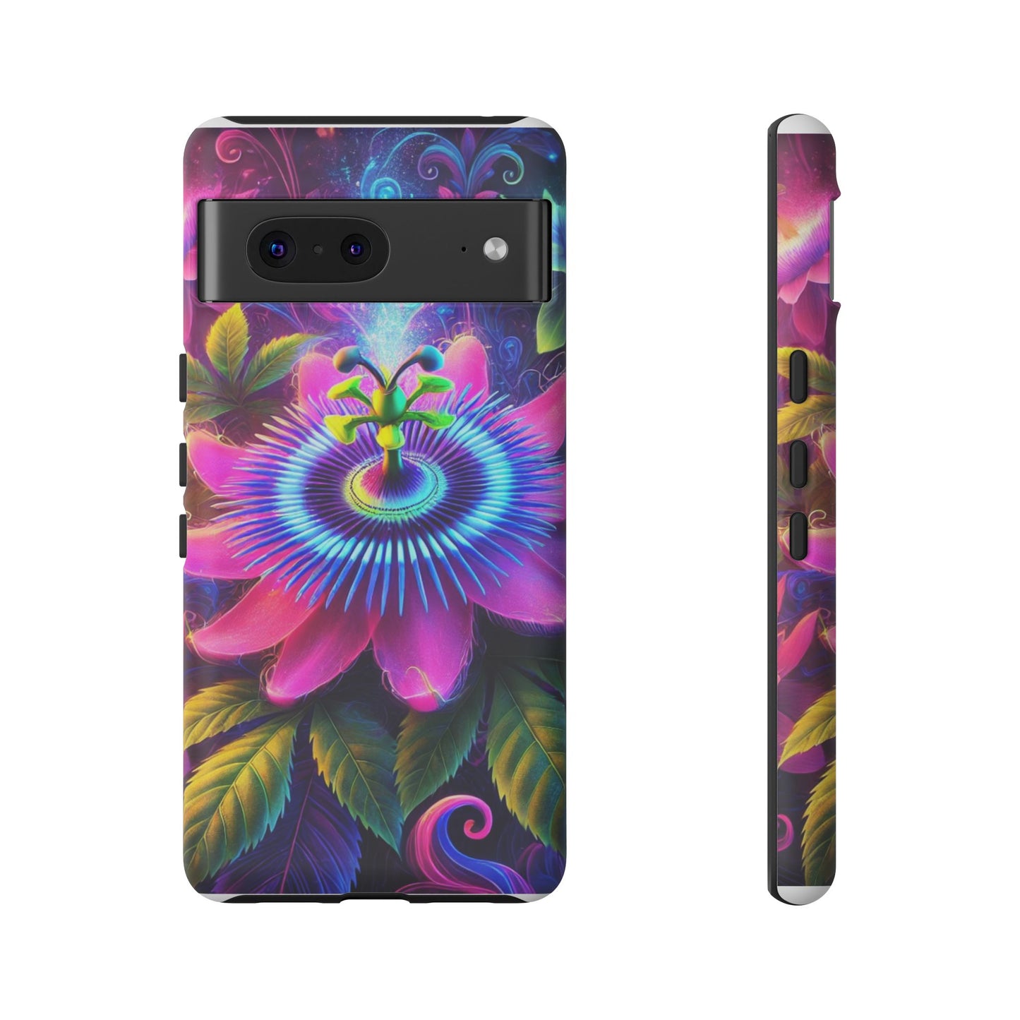 Vibrant Floral Phone Case - Tough Protection for Nature Lovers