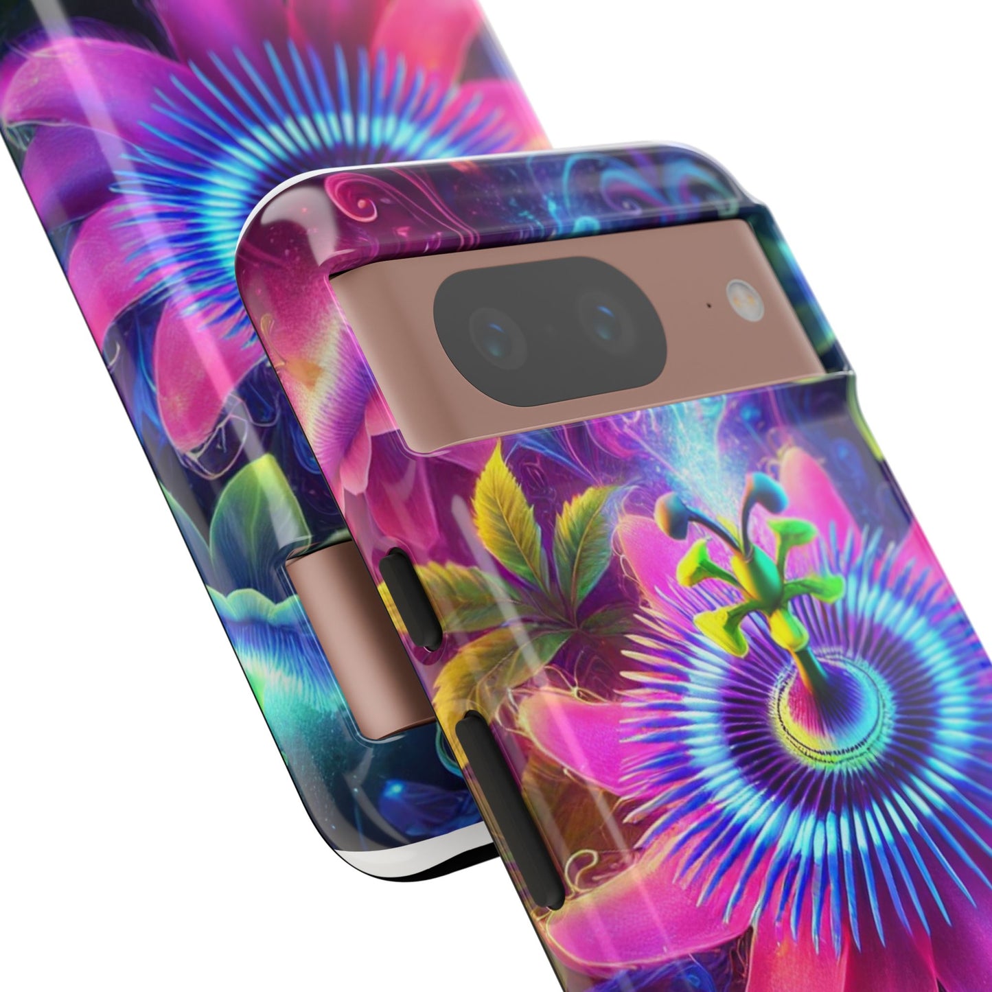 Vibrant Floral Phone Case - Tough Protection for Nature Lovers