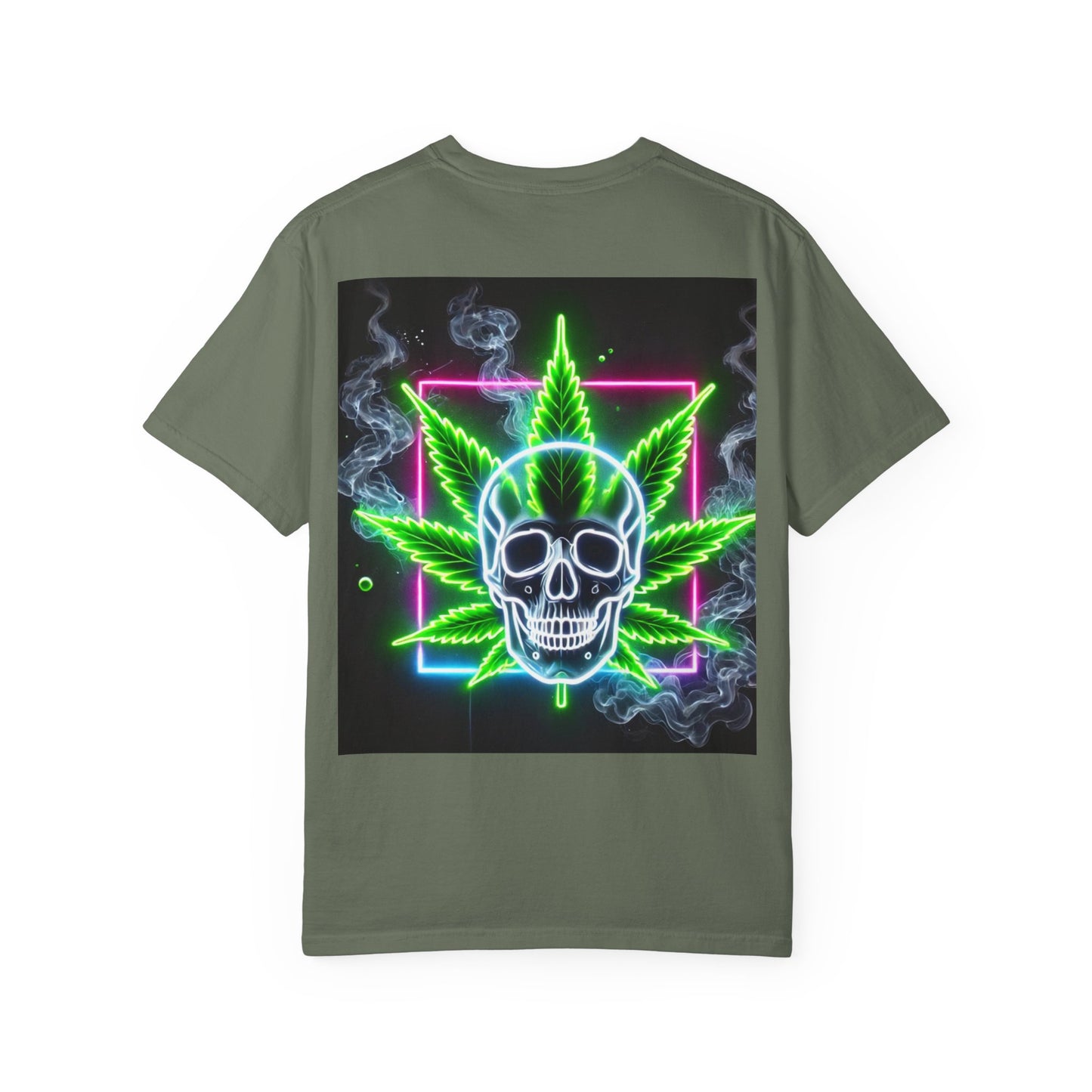 Colorful Psychedelic Cannabis Unisex T-Shirt, Perfect for Festivals, Beach Days, Casual Wear, 420 Celebrations, Gifts for Stoners