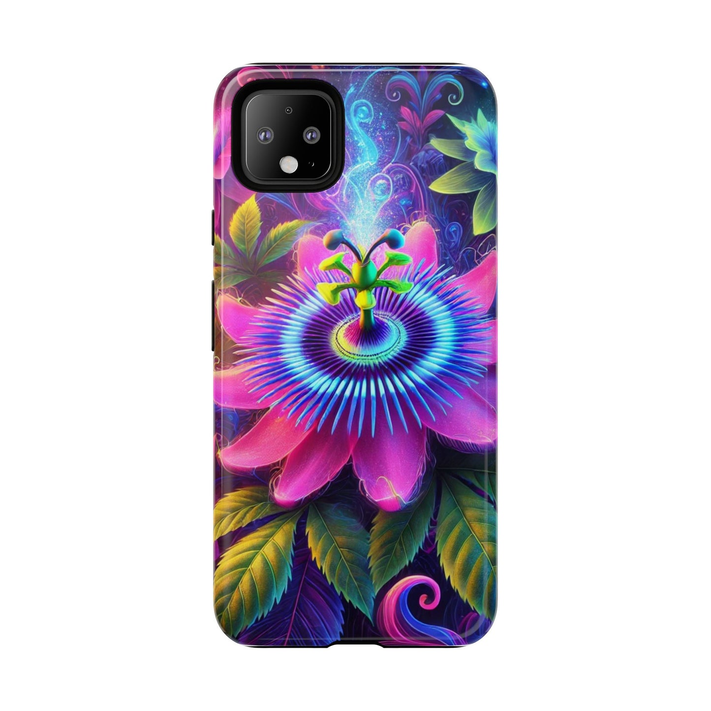 Vibrant Floral Phone Case - Tough Protection for Nature Lovers