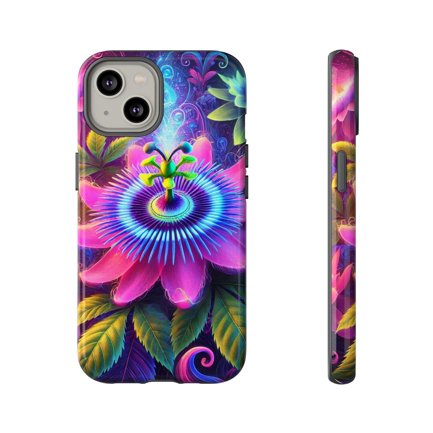 Vibrant Floral Phone Case - Tough Protection for Nature Lovers