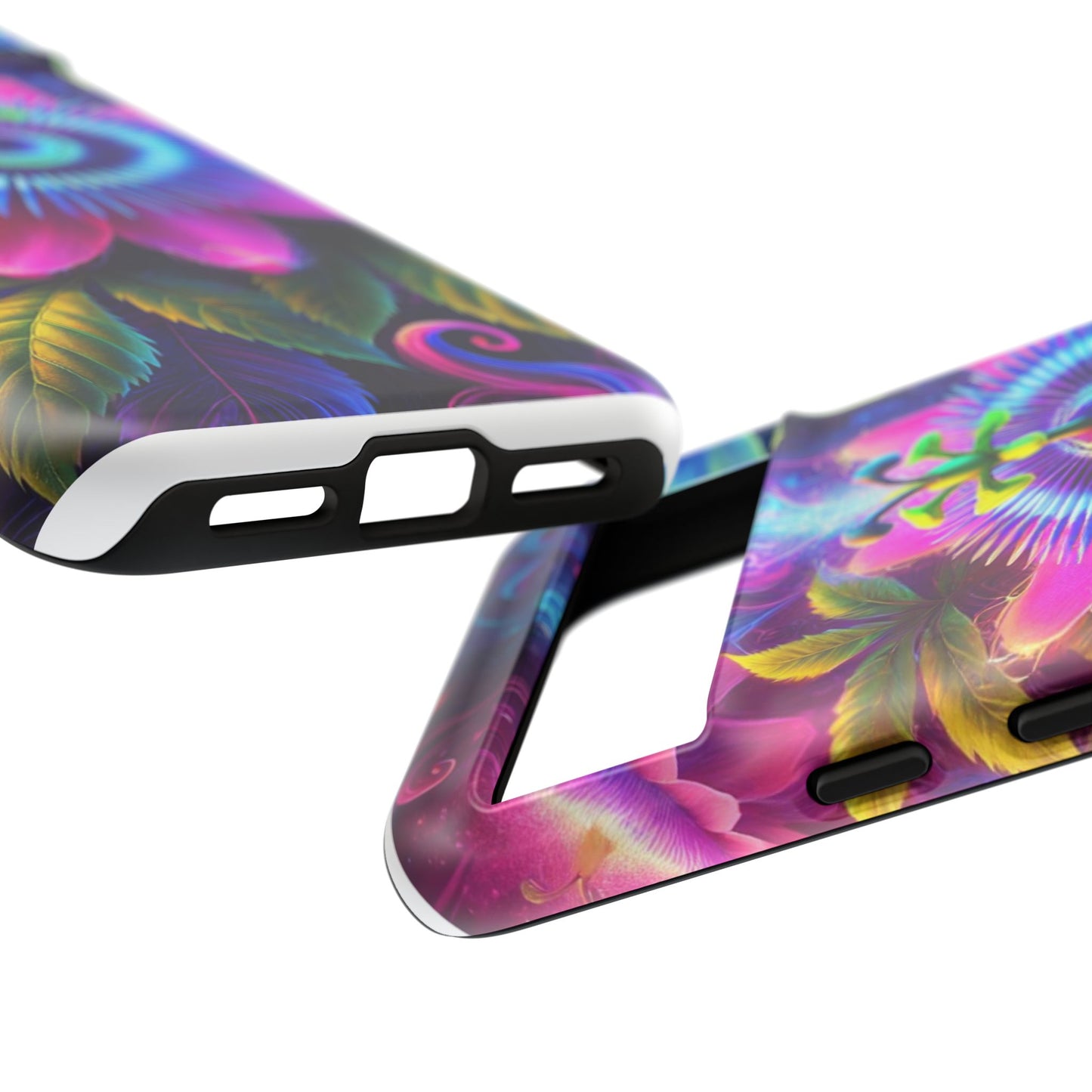 Vibrant Floral Phone Case - Tough Protection for Nature Lovers