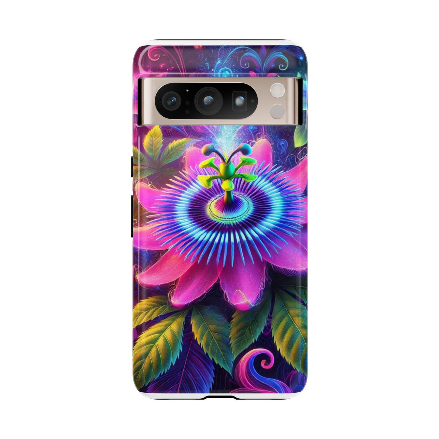 Vibrant Floral Phone Case - Tough Protection for Nature Lovers