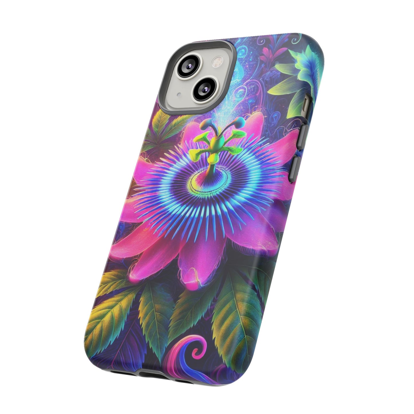 Vibrant Floral Phone Case - Tough Protection for Nature Lovers