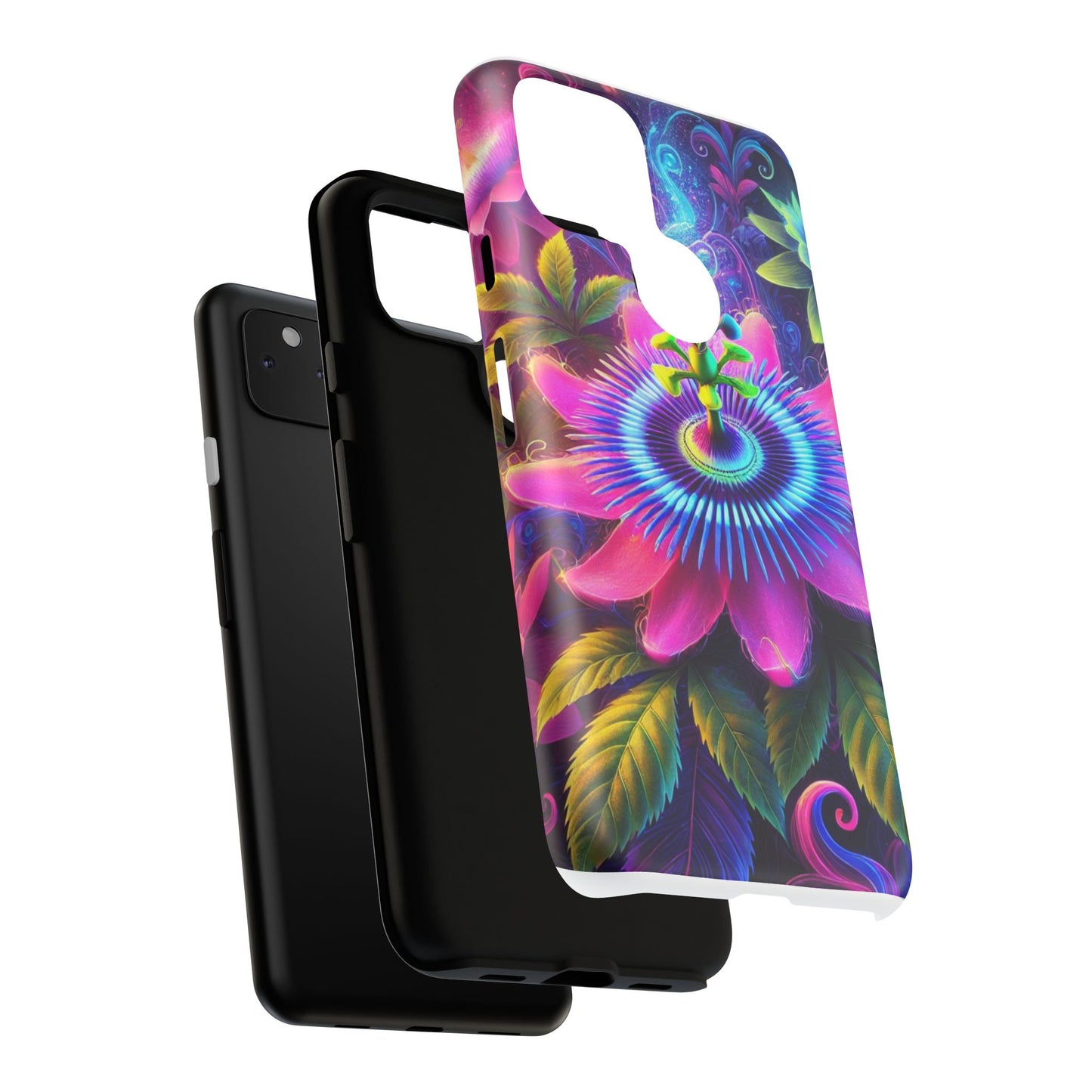 Vibrant Floral Phone Case - Tough Protection for Nature Lovers
