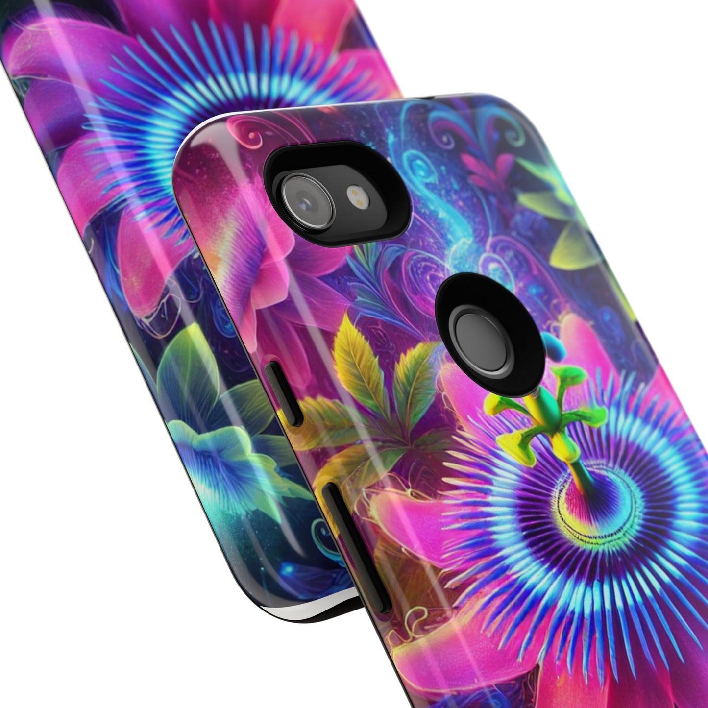 Vibrant Floral Phone Case - Tough Protection for Nature Lovers