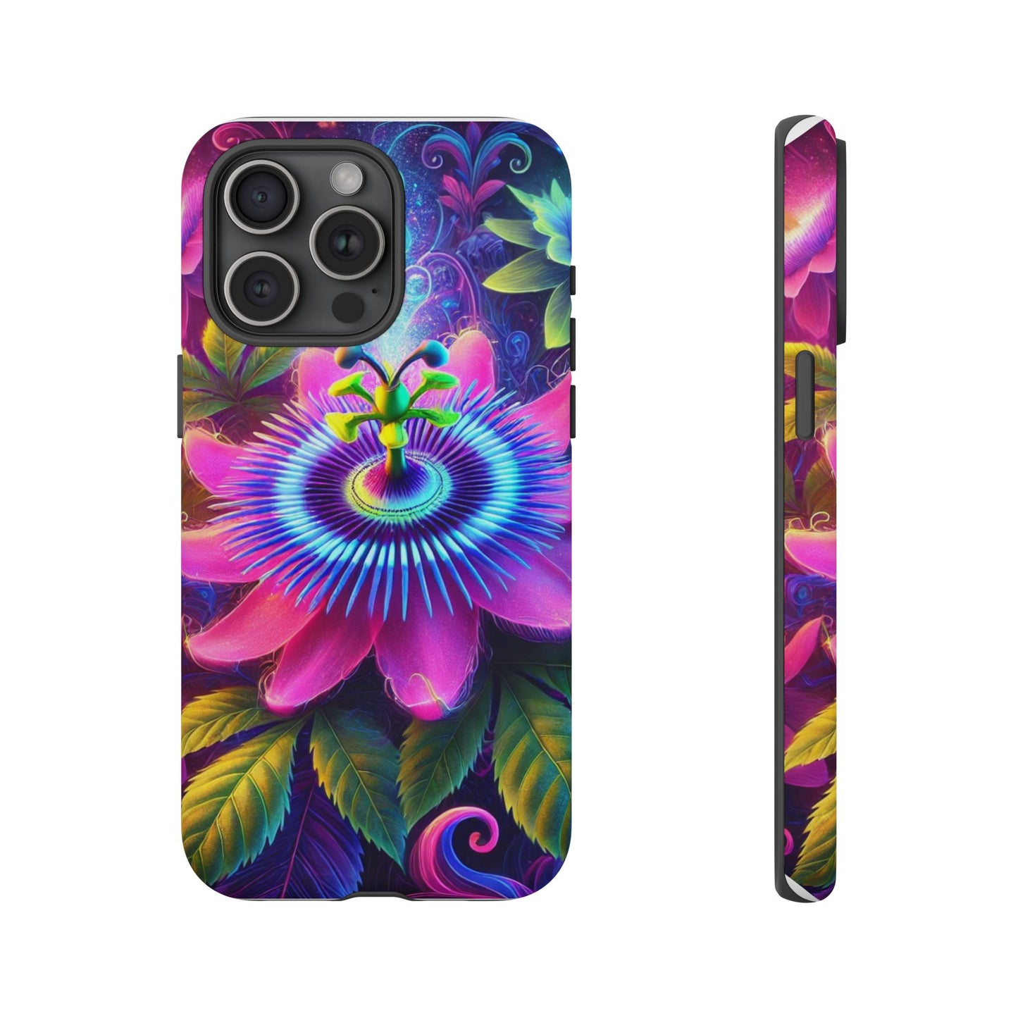 Vibrant Floral Phone Case - Tough Protection for Nature Lovers