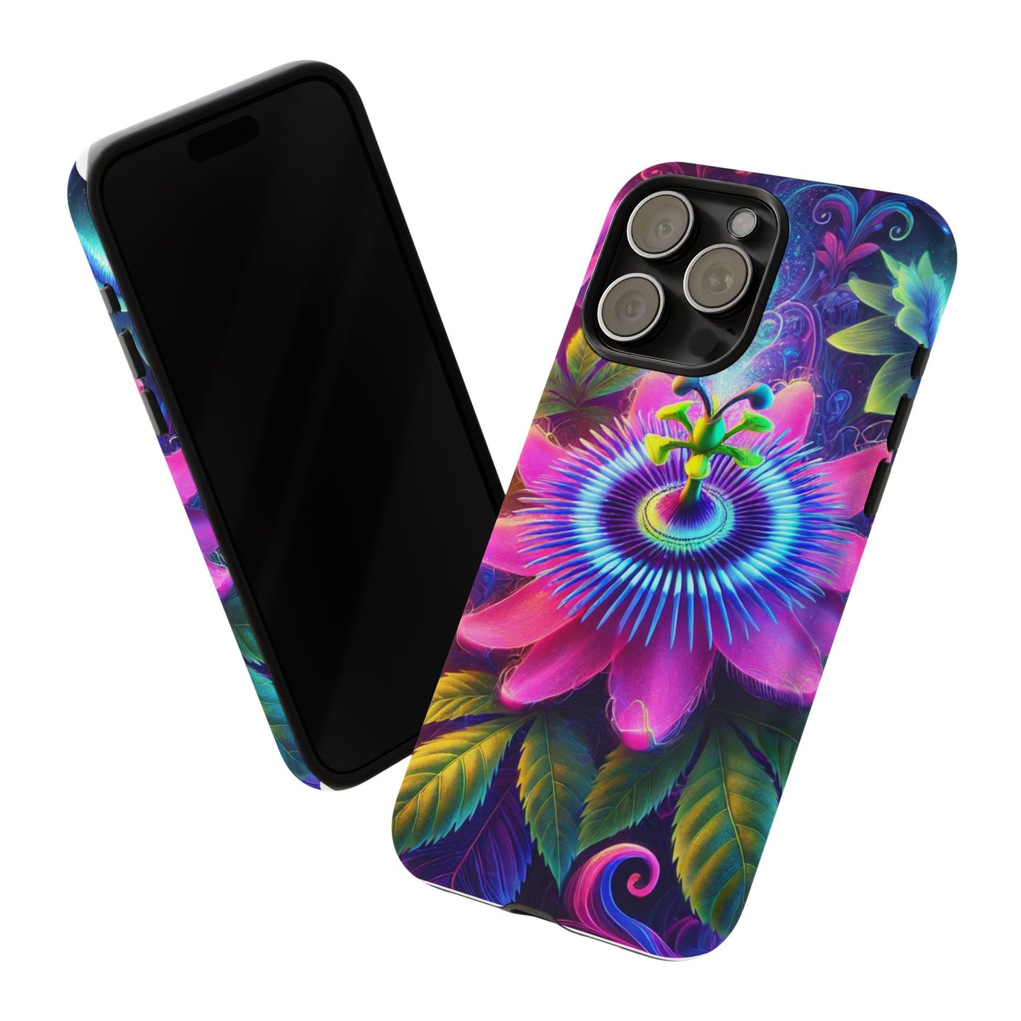 Vibrant Floral Phone Case - Tough Protection for Nature Lovers