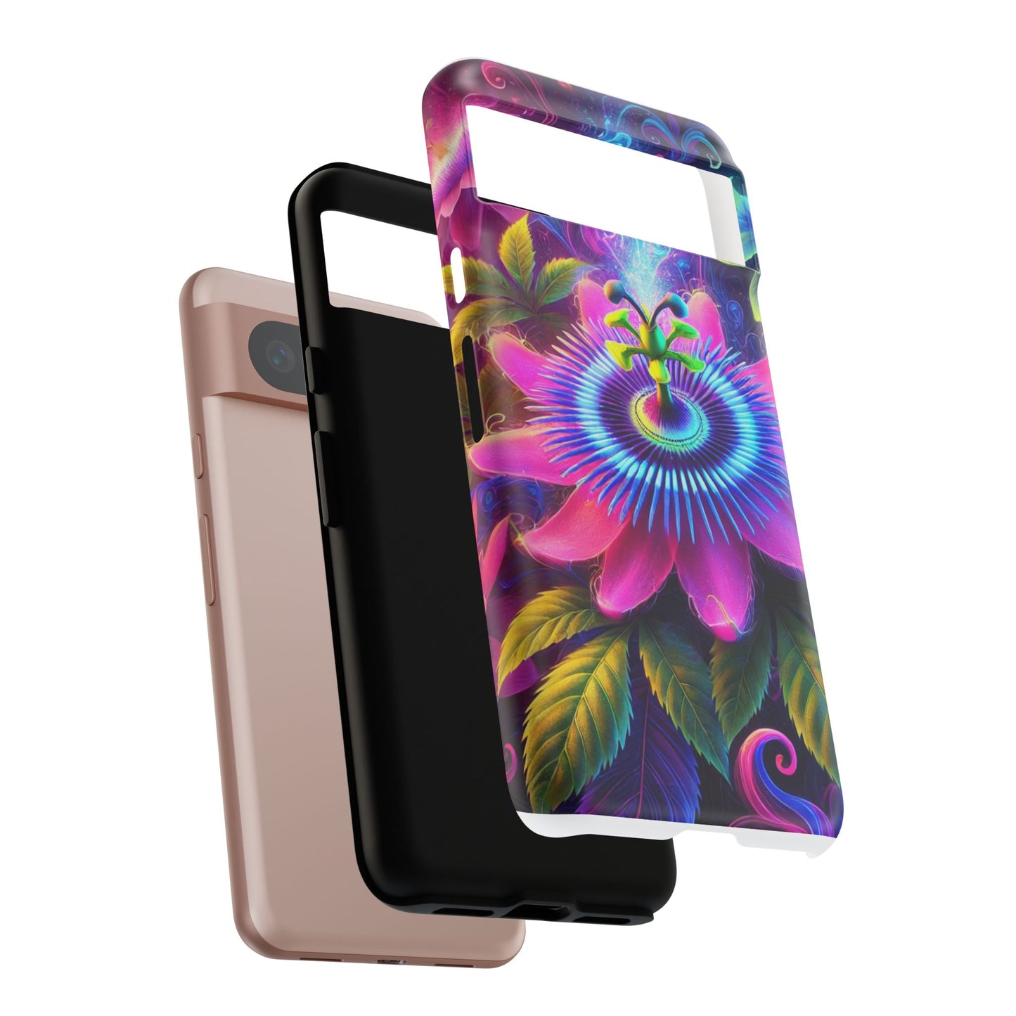 Vibrant Floral Phone Case - Tough Protection for Nature Lovers