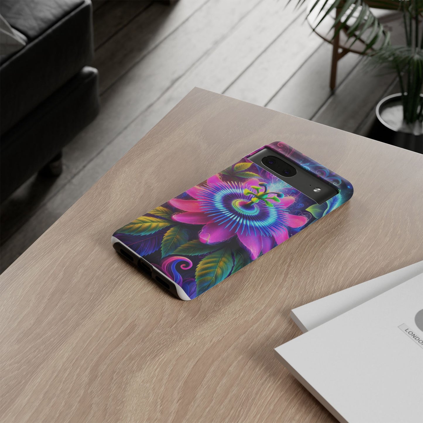 Vibrant Floral Phone Case - Tough Protection for Nature Lovers