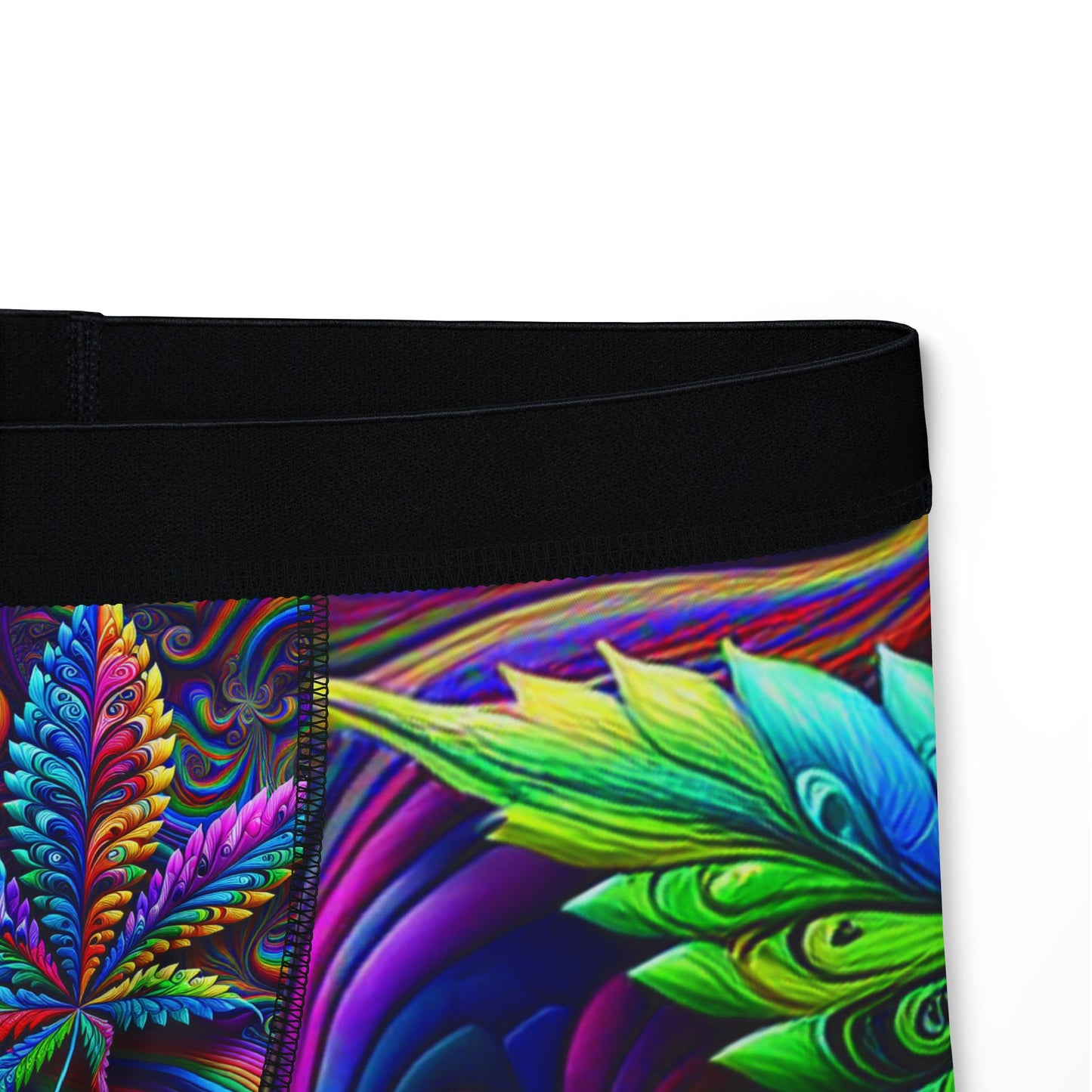 Psychedelic Men’s Boxers – Colorful Abstract Art Underwear