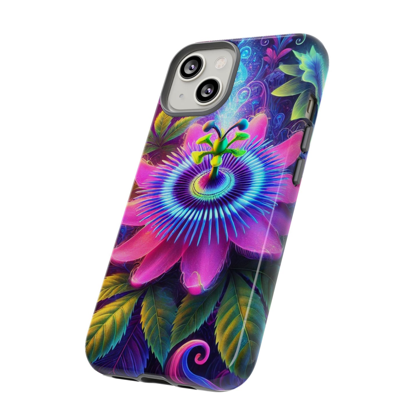 Vibrant Floral Phone Case - Tough Protection for Nature Lovers