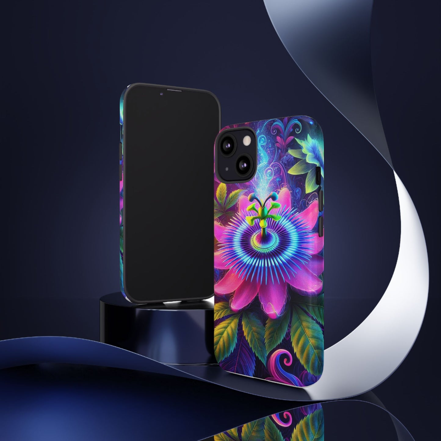 Vibrant Floral Phone Case - Tough Protection for Nature Lovers