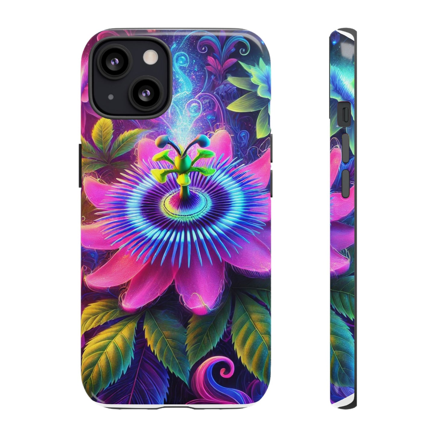 Vibrant Floral Phone Case - Tough Protection for Nature Lovers