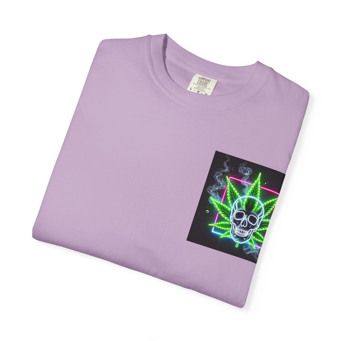 Colorful Psychedelic Cannabis Unisex T-Shirt, Perfect for Festivals, Beach Days, Casual Wear, 420 Celebrations, Gifts for Stoners