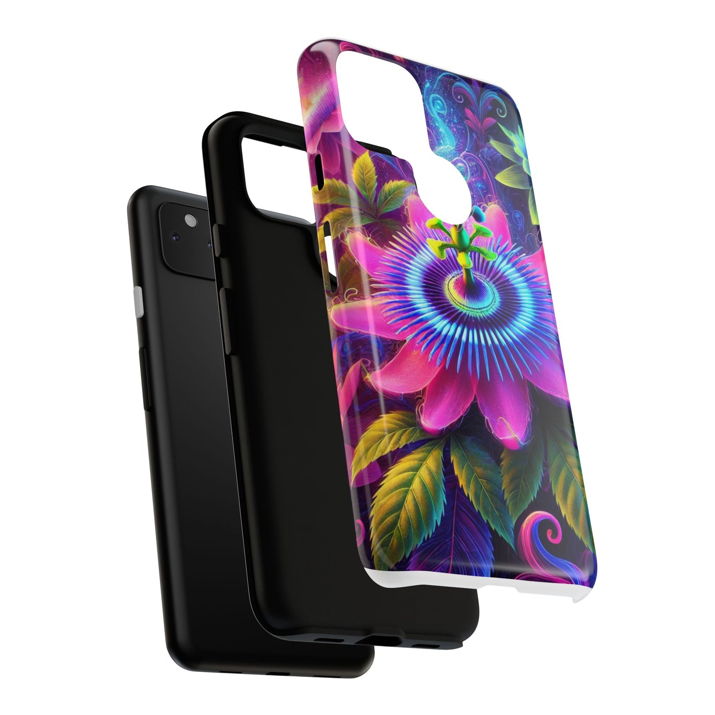 Vibrant Floral Phone Case - Tough Protection for Nature Lovers