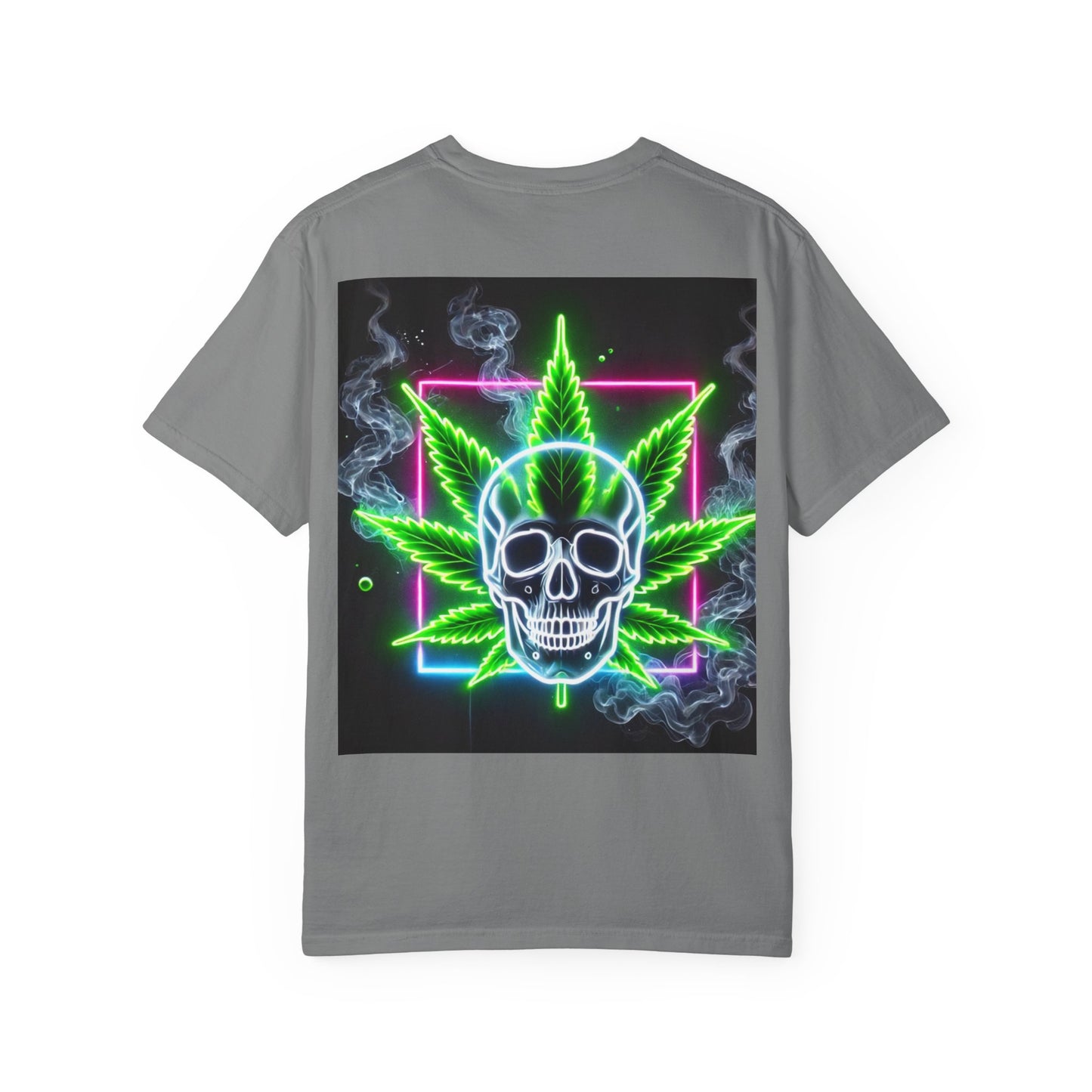 Colorful Psychedelic Cannabis Unisex T-Shirt, Perfect for Festivals, Beach Days, Casual Wear, 420 Celebrations, Gifts for Stoners
