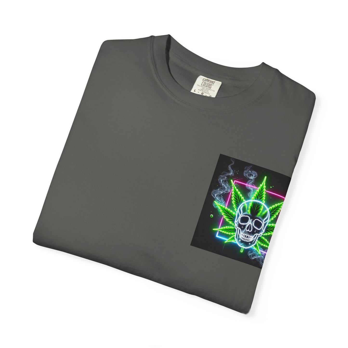 Colorful Psychedelic Cannabis Unisex T-Shirt, Perfect for Festivals, Beach Days, Casual Wear, 420 Celebrations, Gifts for Stoners