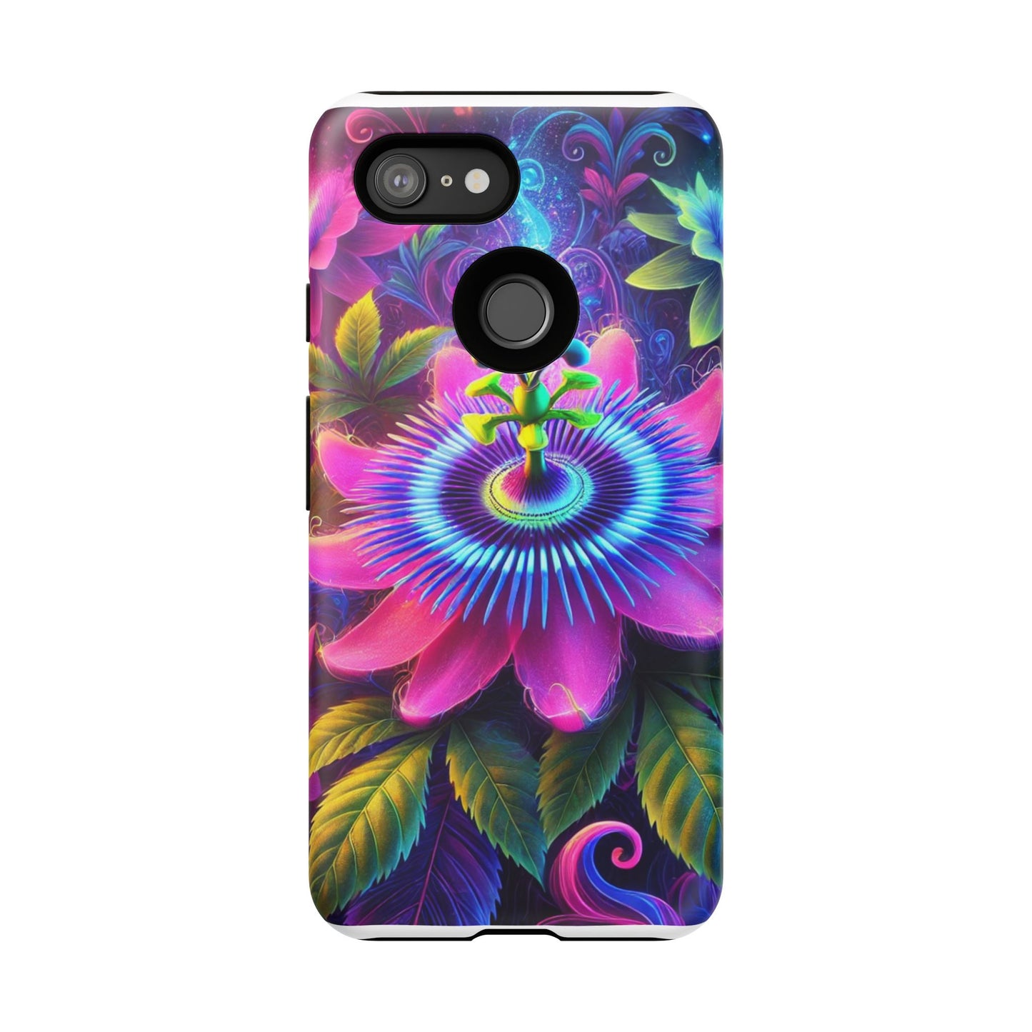 Vibrant Floral Phone Case - Tough Protection for Nature Lovers