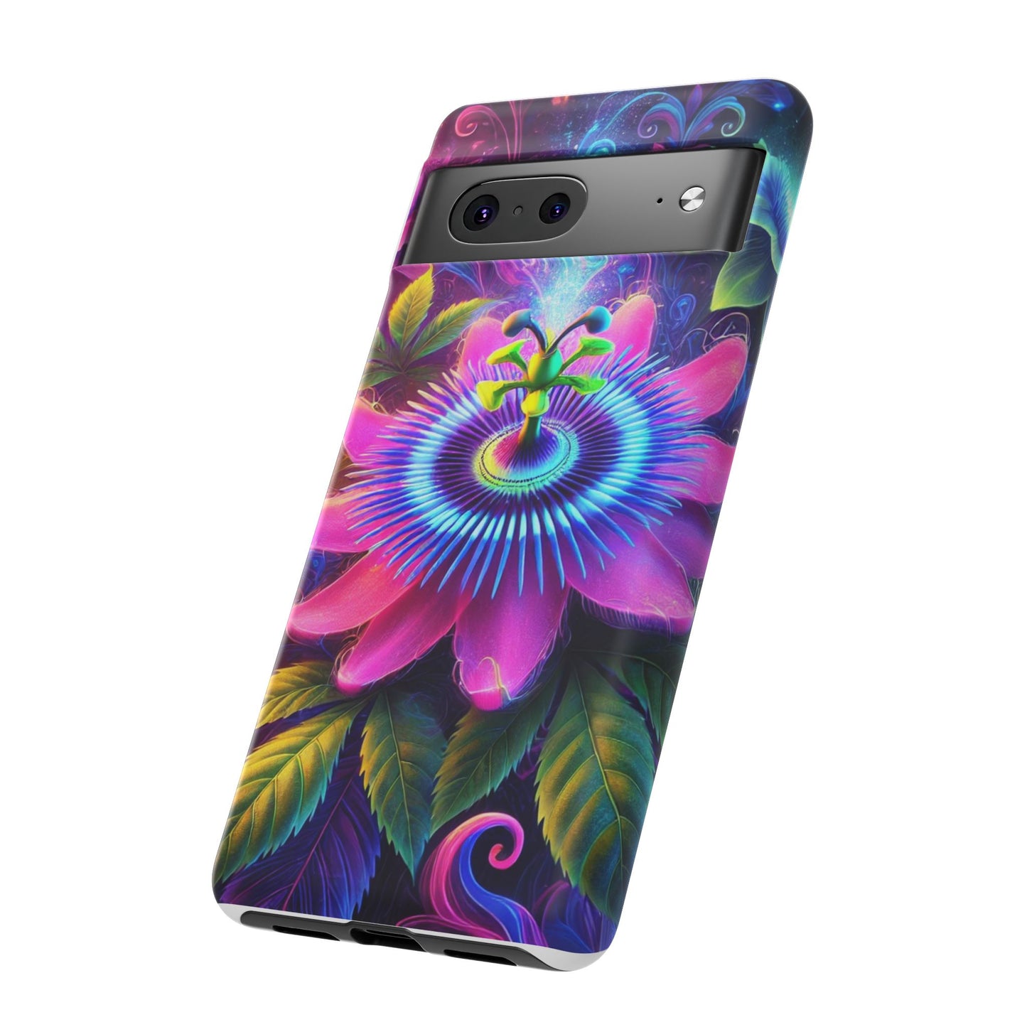 Vibrant Floral Phone Case - Tough Protection for Nature Lovers