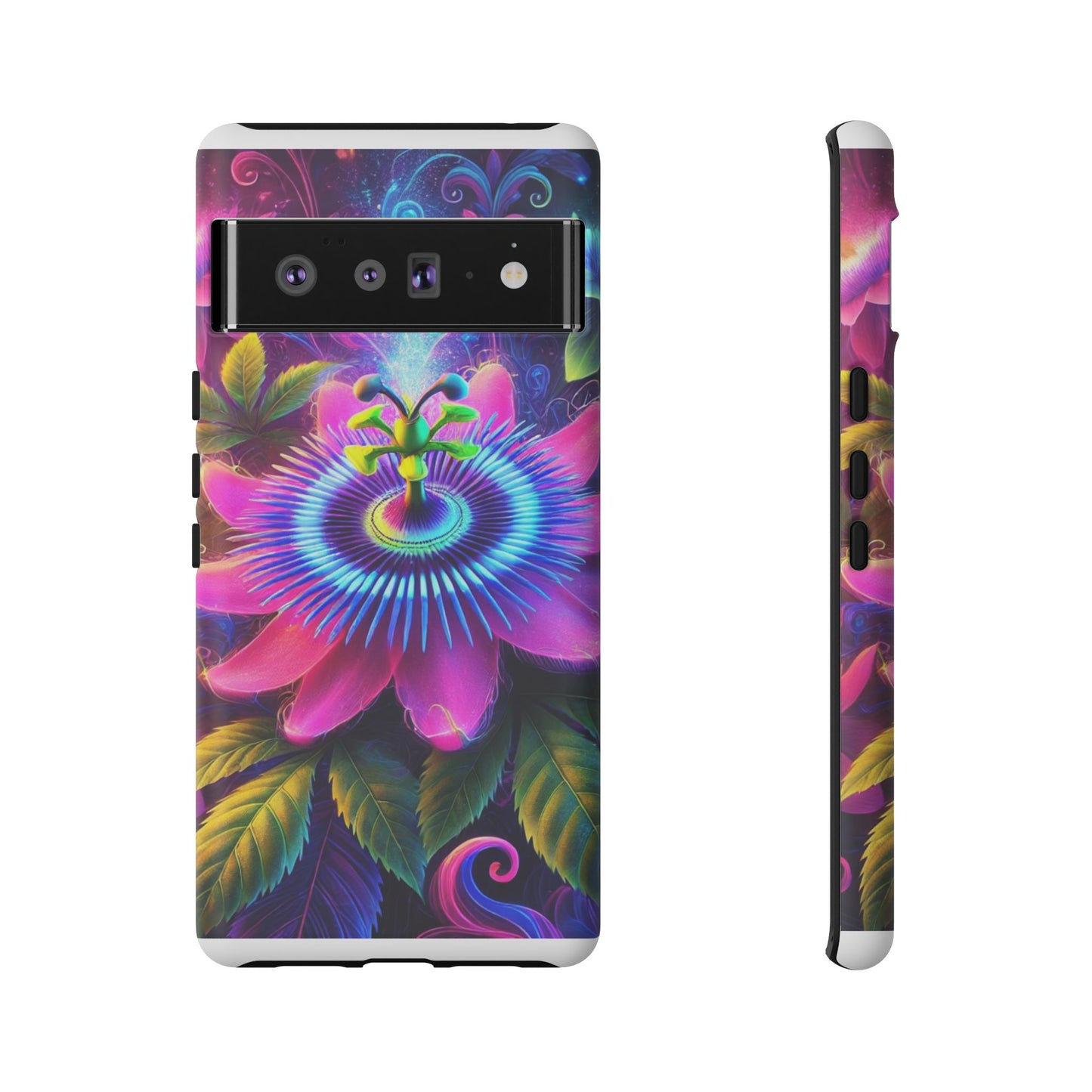 Vibrant Floral Phone Case - Tough Protection for Nature Lovers
