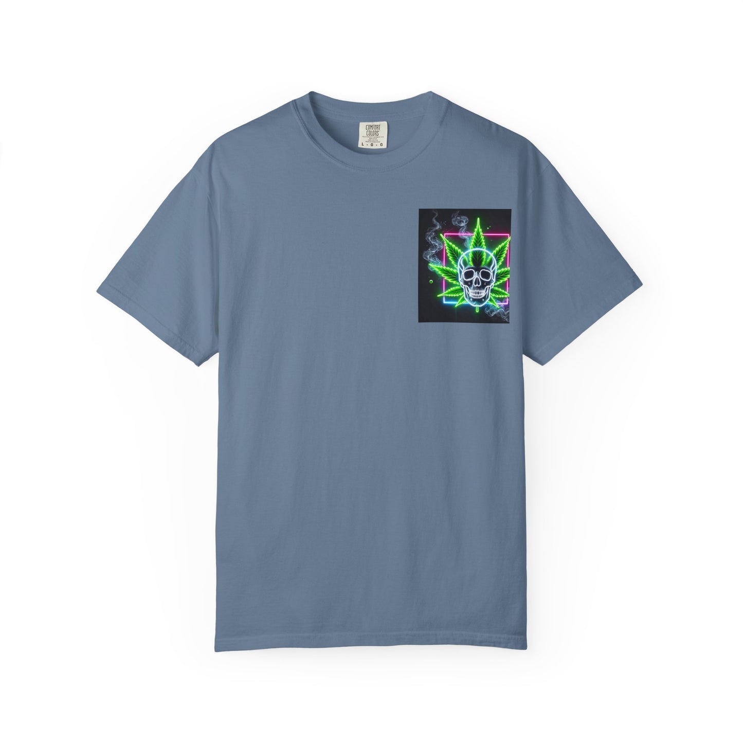 Colorful Psychedelic Cannabis Unisex T-Shirt, Perfect for Festivals, Beach Days, Casual Wear, 420 Celebrations, Gifts for Stoners