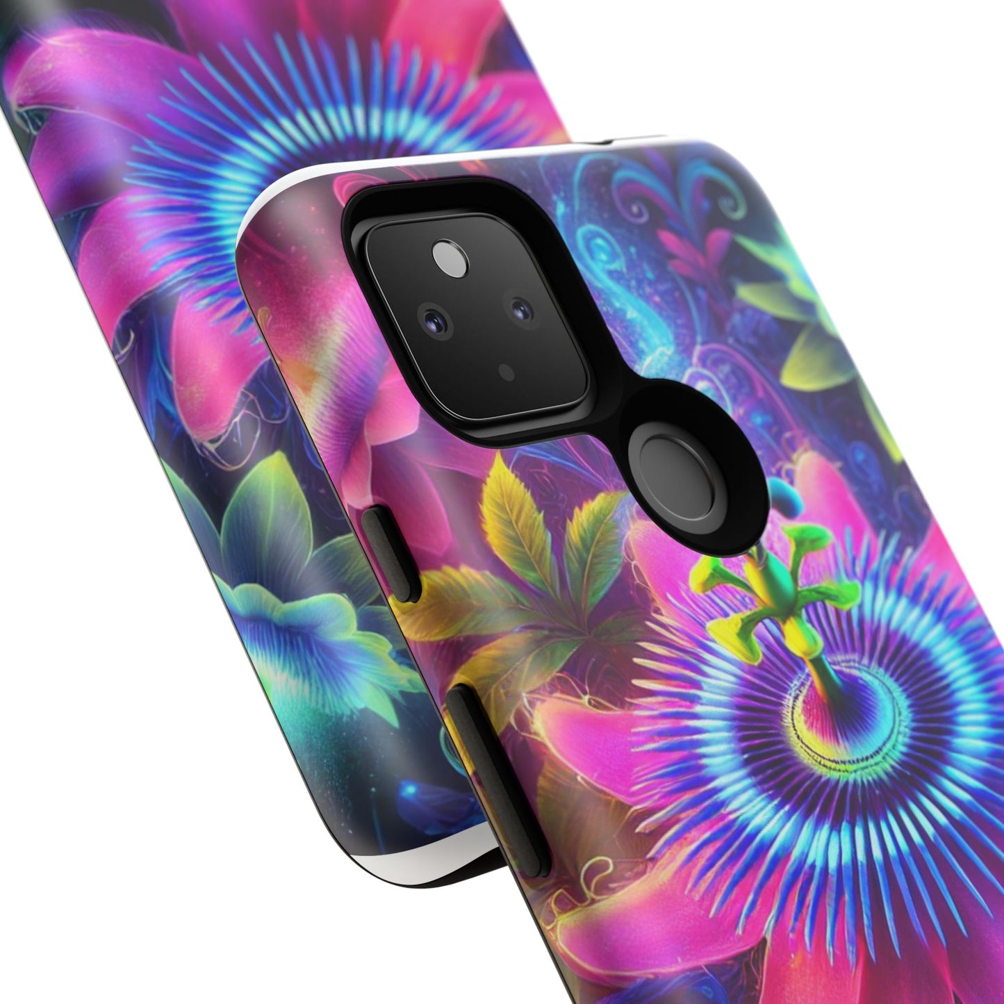 Vibrant Floral Phone Case - Tough Protection for Nature Lovers
