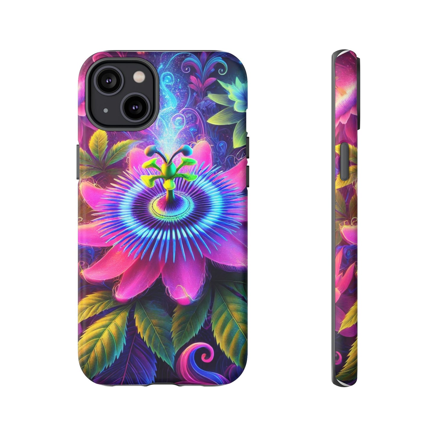 Vibrant Floral Phone Case - Tough Protection for Nature Lovers