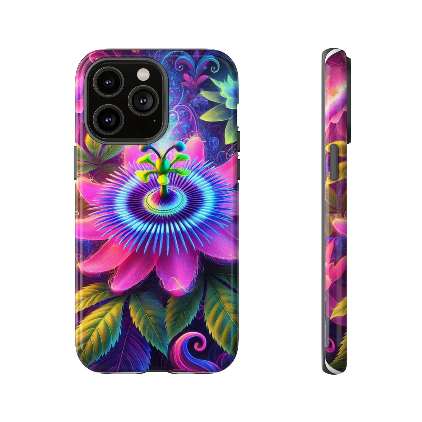 Vibrant Floral Phone Case - Tough Protection for Nature Lovers