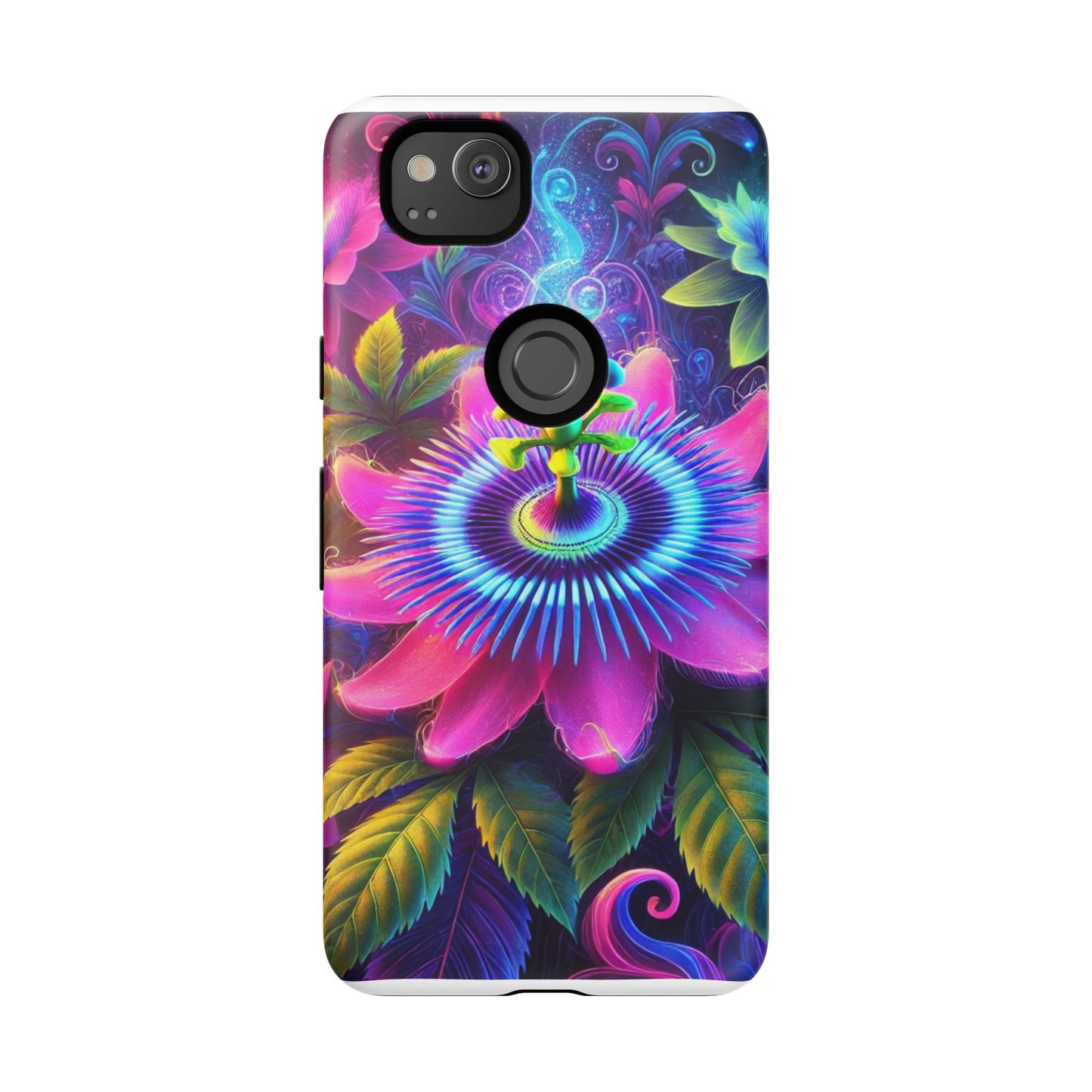 Vibrant Floral Phone Case - Tough Protection for Nature Lovers