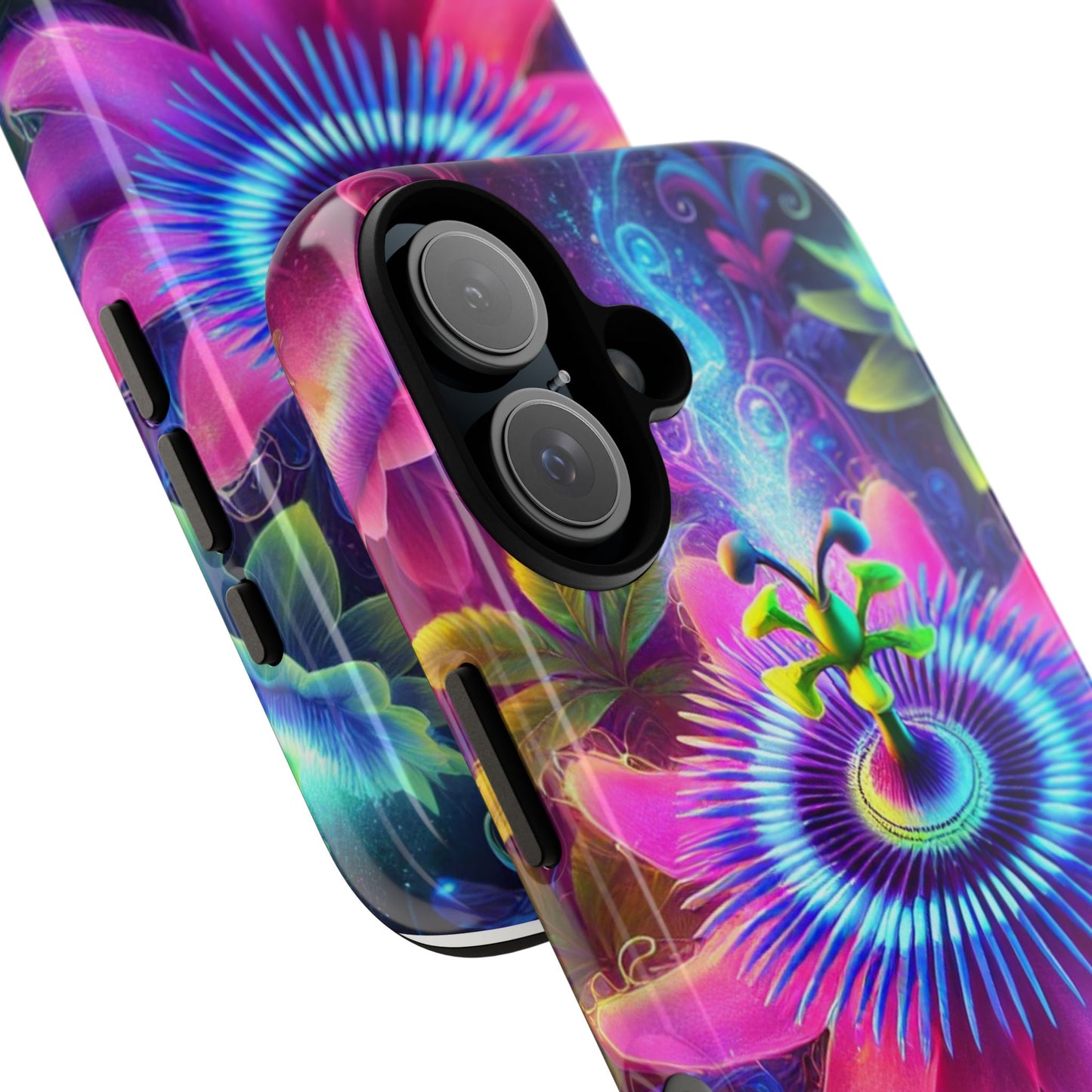 Vibrant Floral Phone Case - Tough Protection for Nature Lovers