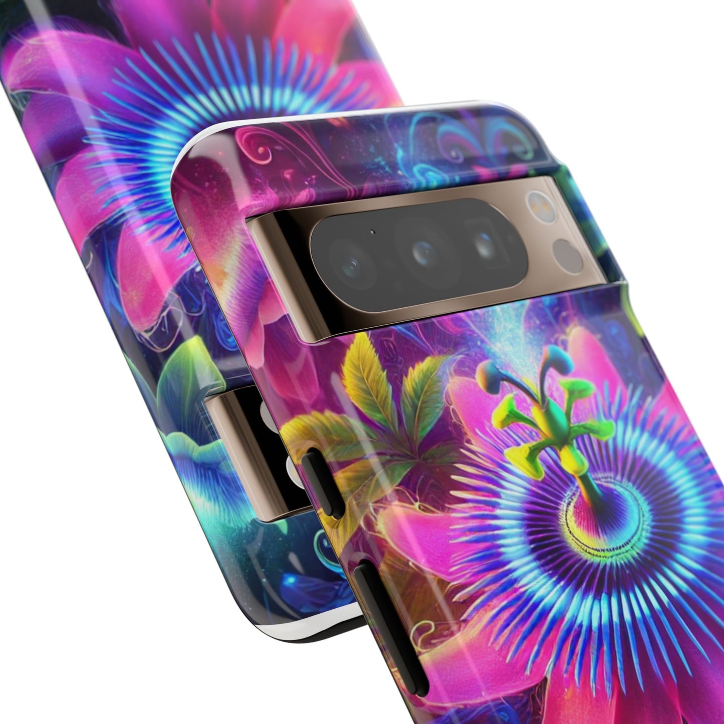 Vibrant Floral Phone Case - Tough Protection for Nature Lovers