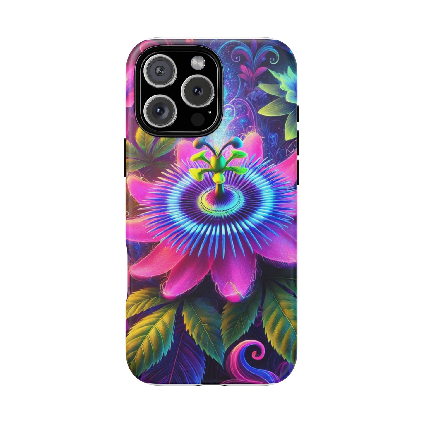 Vibrant Floral Phone Case - Tough Protection for Nature Lovers