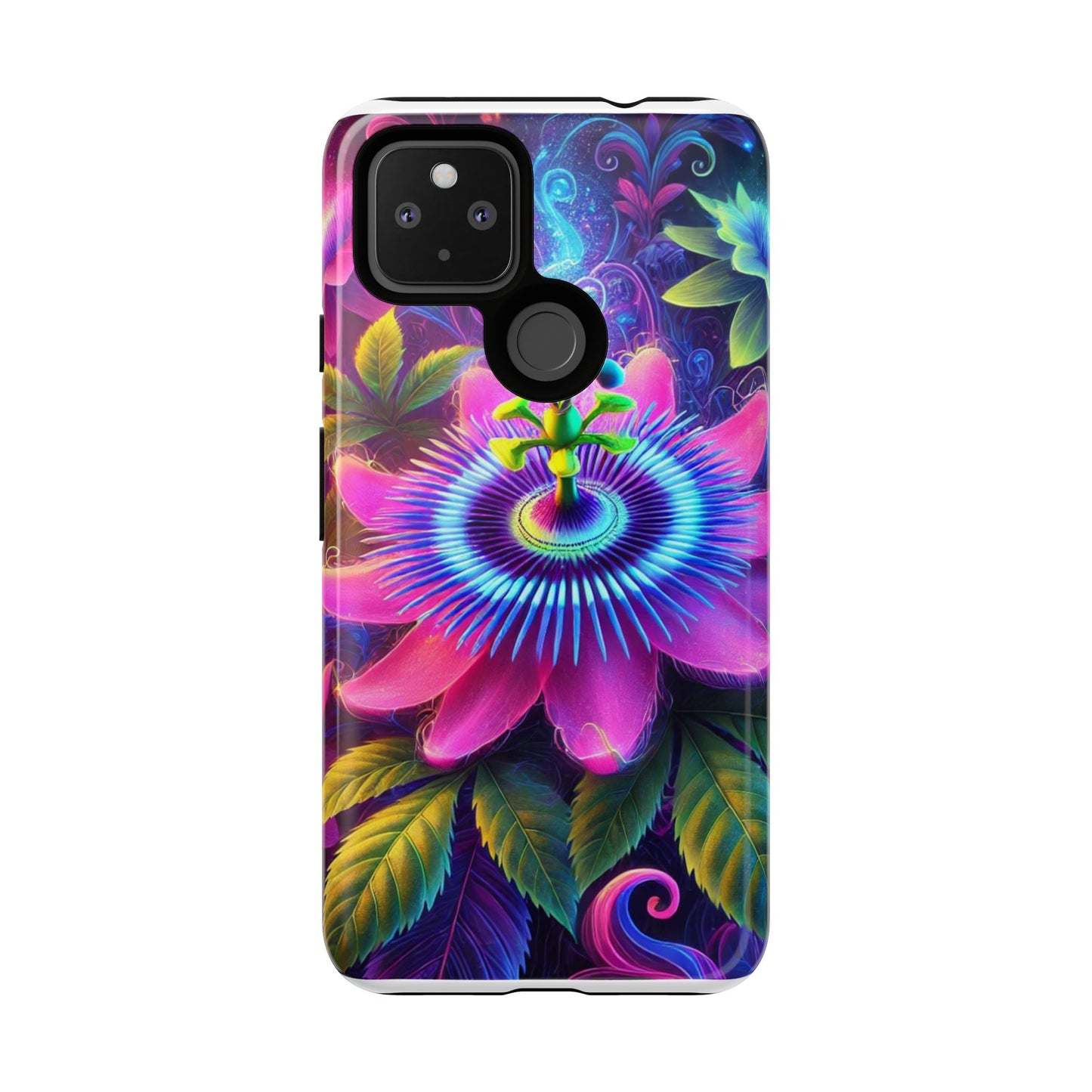 Vibrant Floral Phone Case - Tough Protection for Nature Lovers