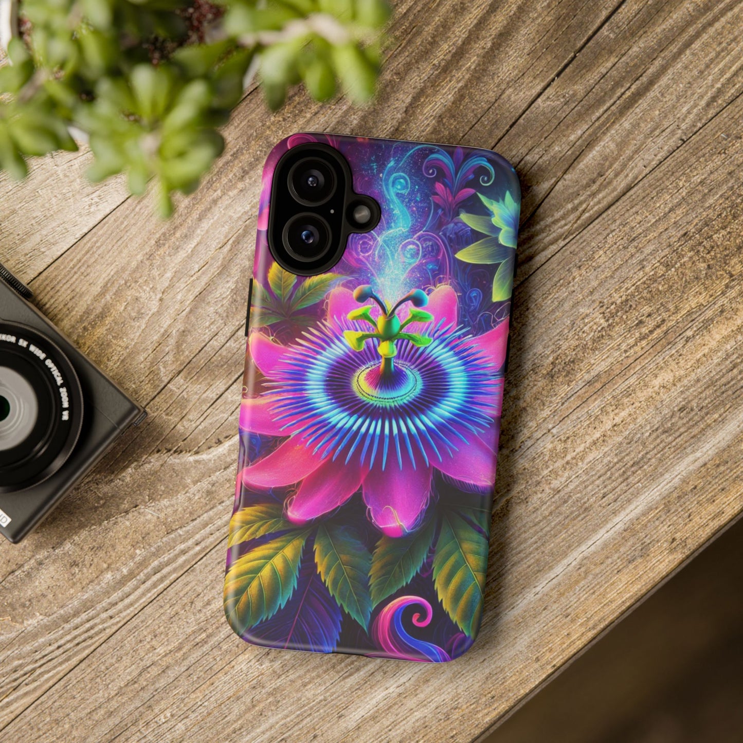 Vibrant Floral Phone Case - Tough Protection for Nature Lovers
