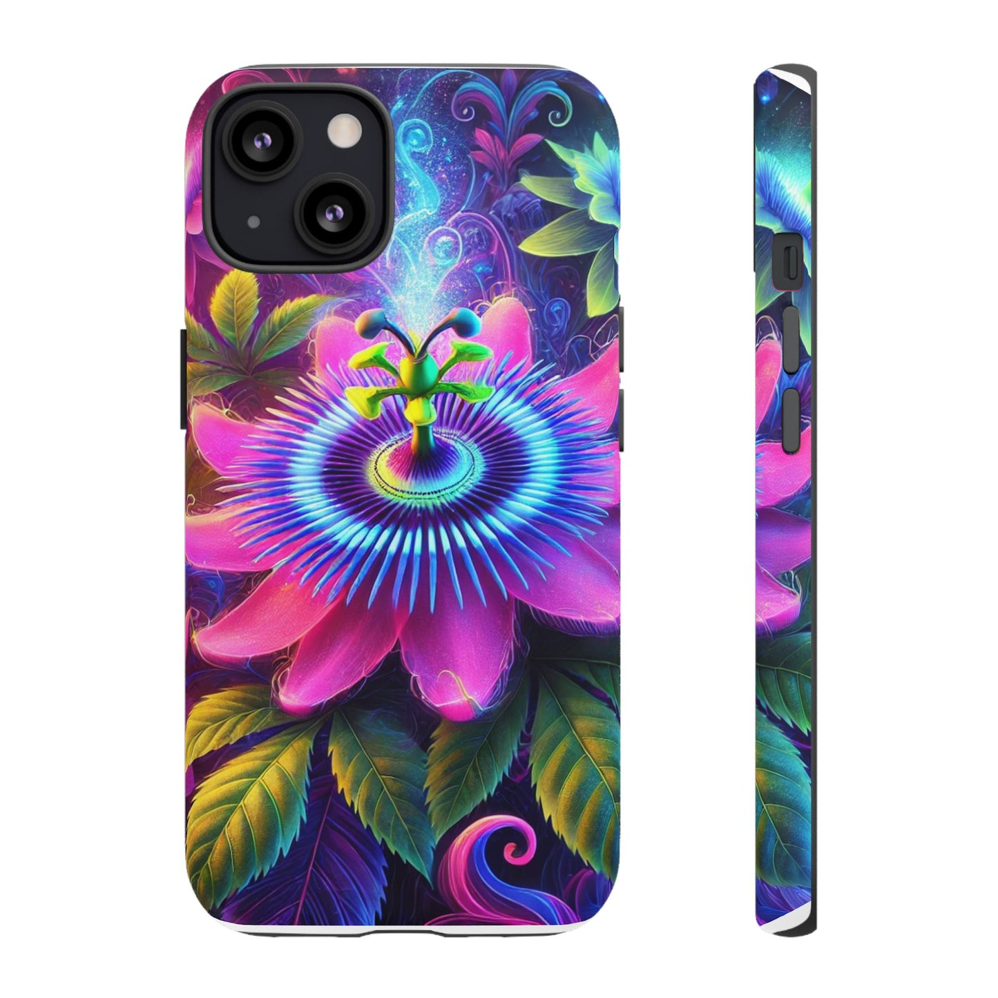 Vibrant Floral Phone Case - Tough Protection for Nature Lovers