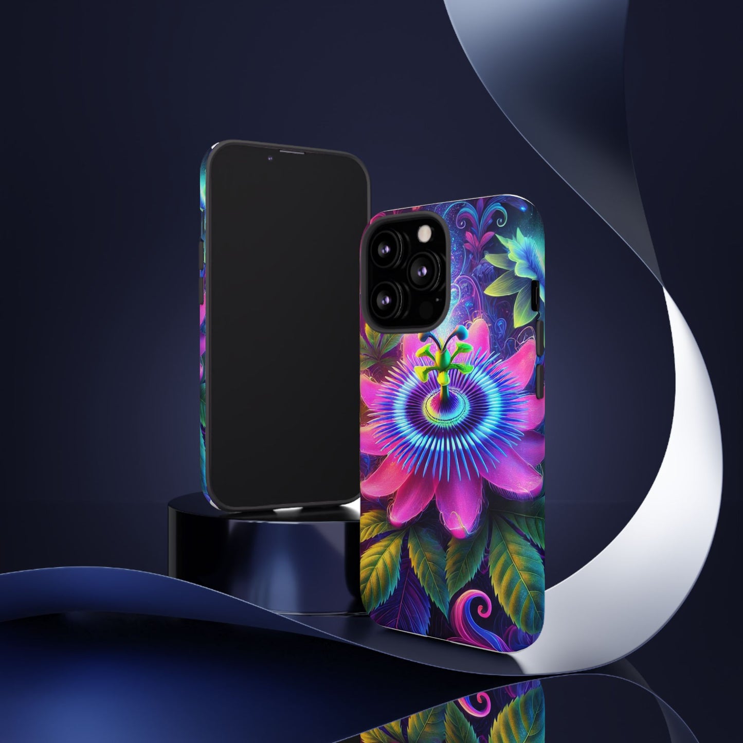 Vibrant Floral Phone Case - Tough Protection for Nature Lovers