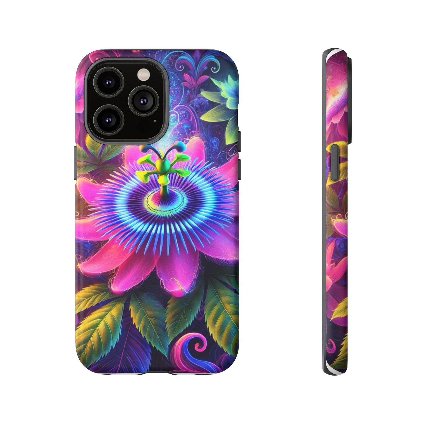 Vibrant Floral Phone Case - Tough Protection for Nature Lovers