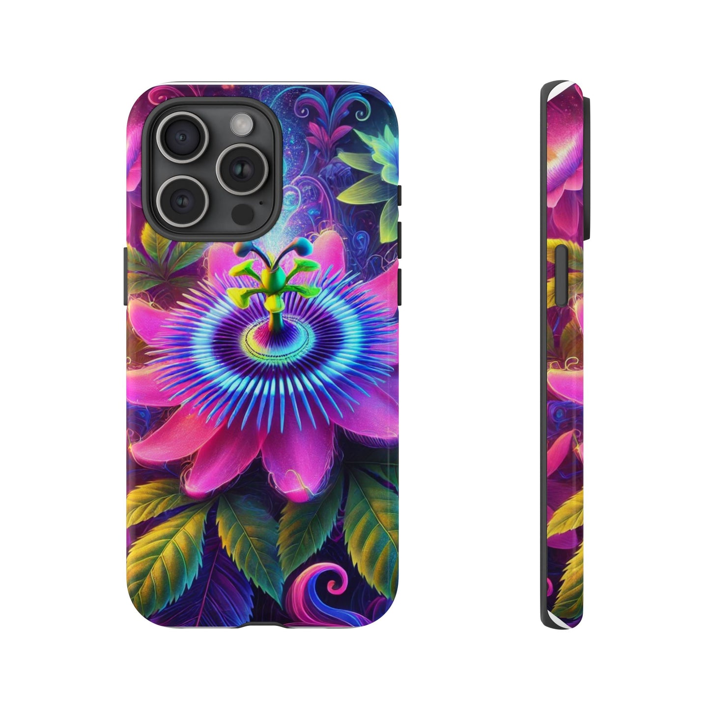 Vibrant Floral Phone Case - Tough Protection for Nature Lovers