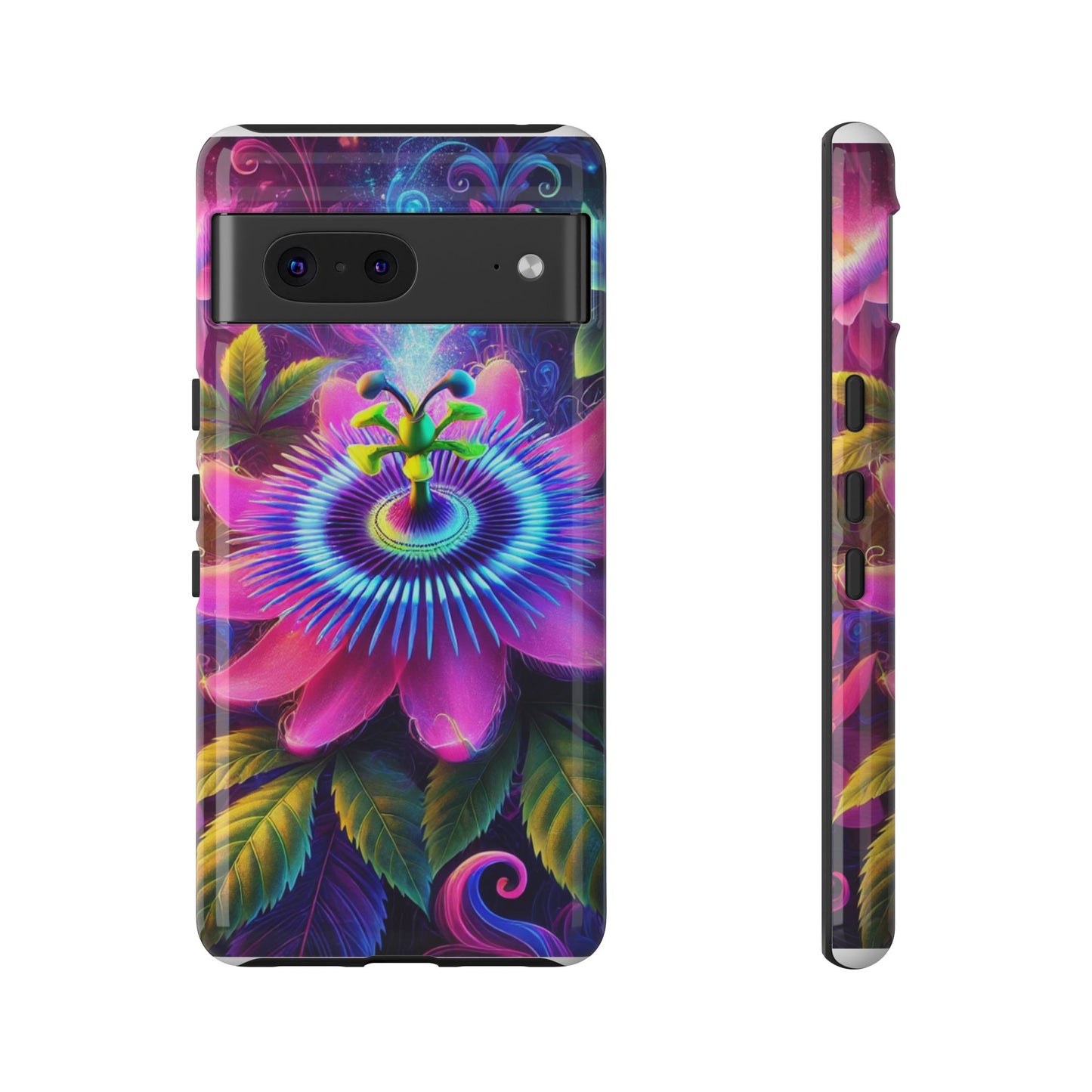 Vibrant Floral Phone Case - Tough Protection for Nature Lovers