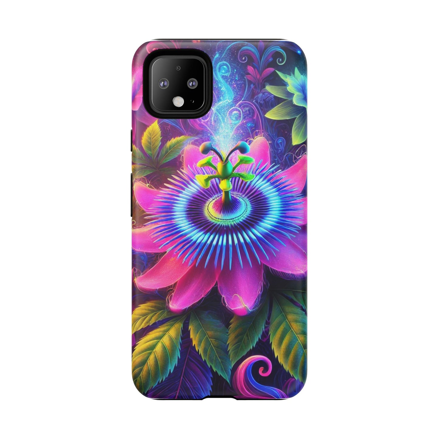Vibrant Floral Phone Case - Tough Protection for Nature Lovers