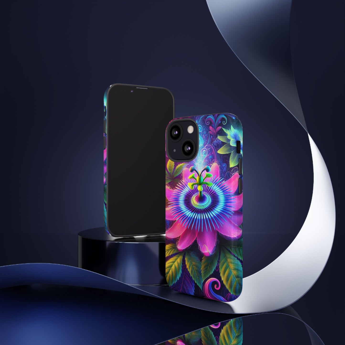 Vibrant Floral Phone Case - Tough Protection for Nature Lovers