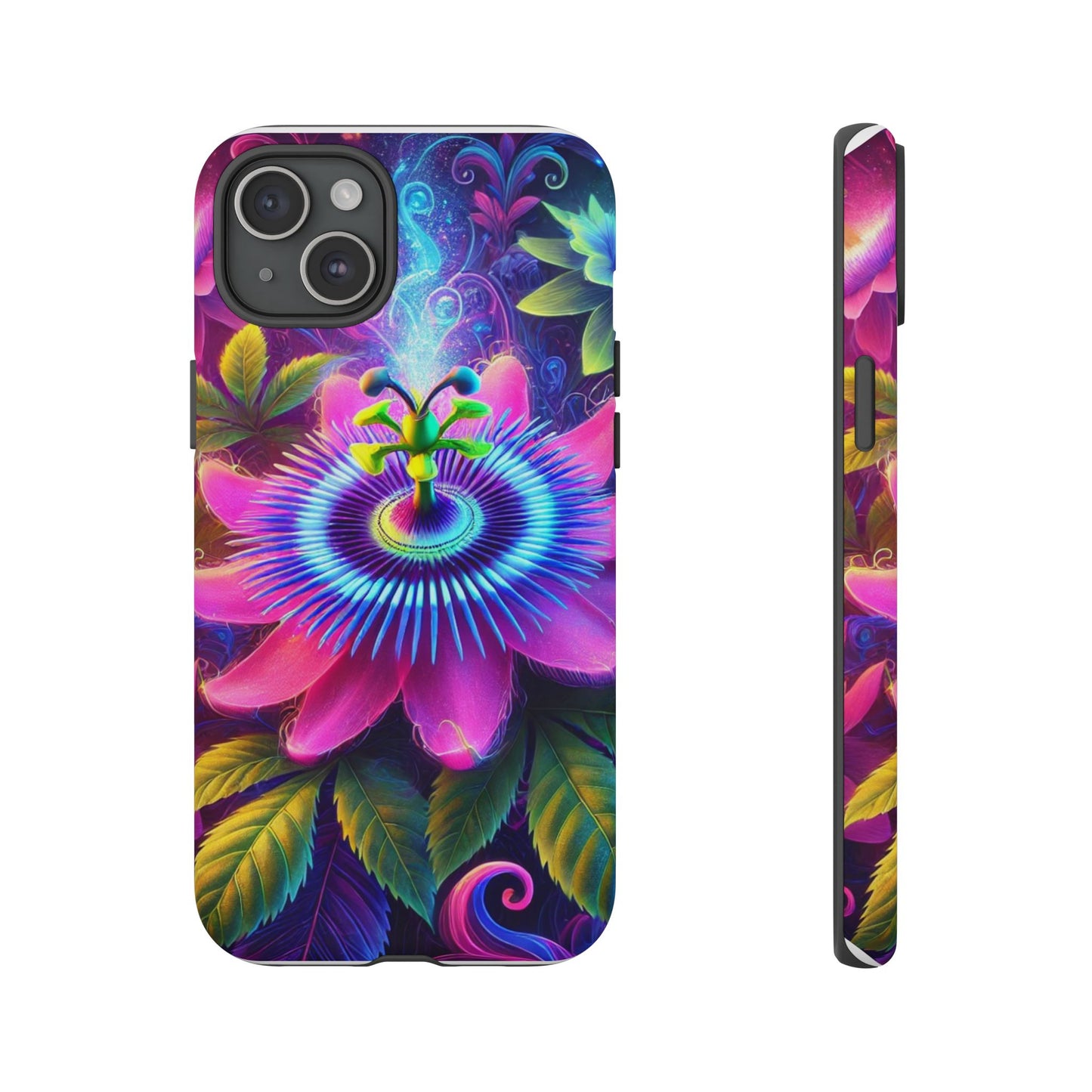 Vibrant Floral Phone Case - Tough Protection for Nature Lovers