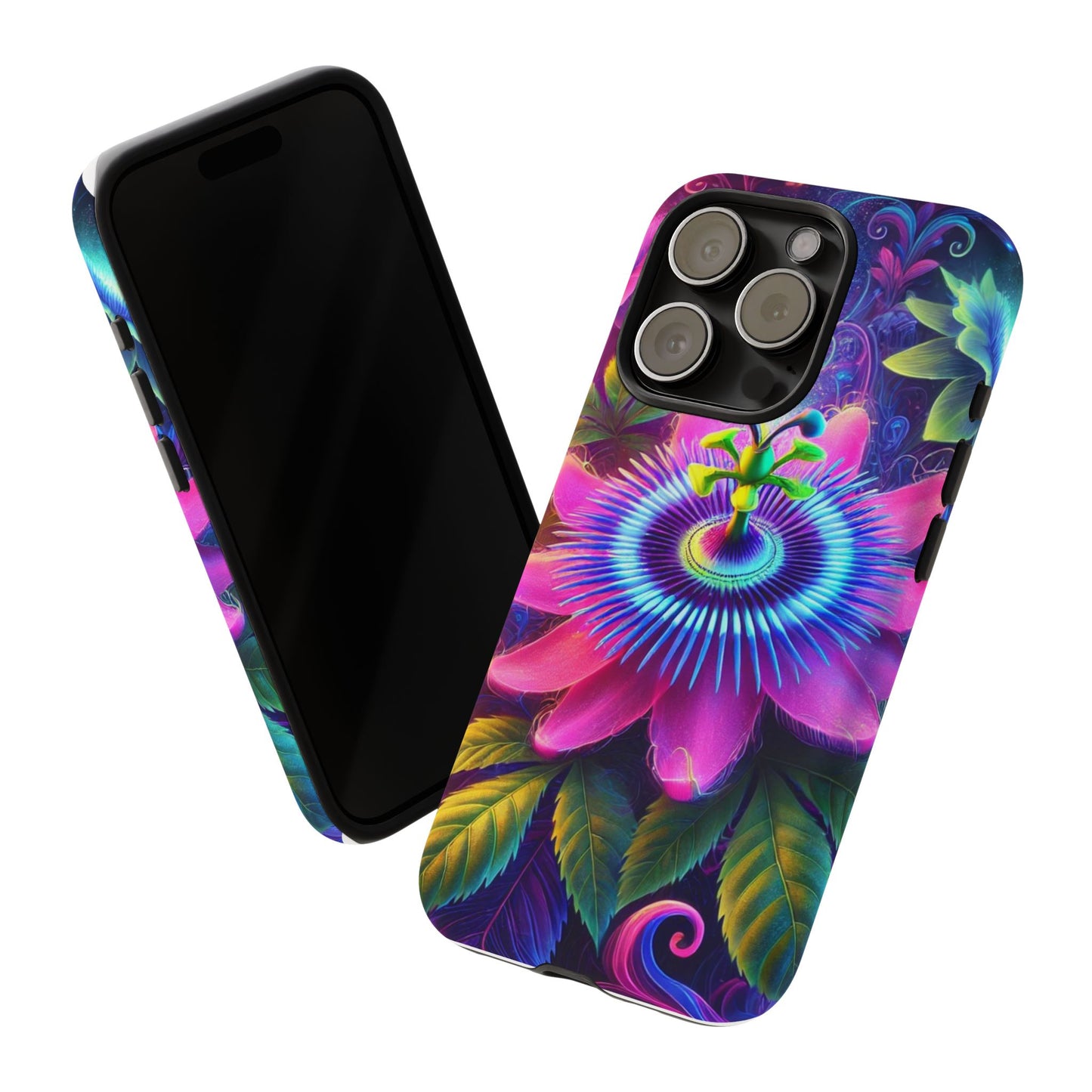 Vibrant Floral Phone Case - Tough Protection for Nature Lovers