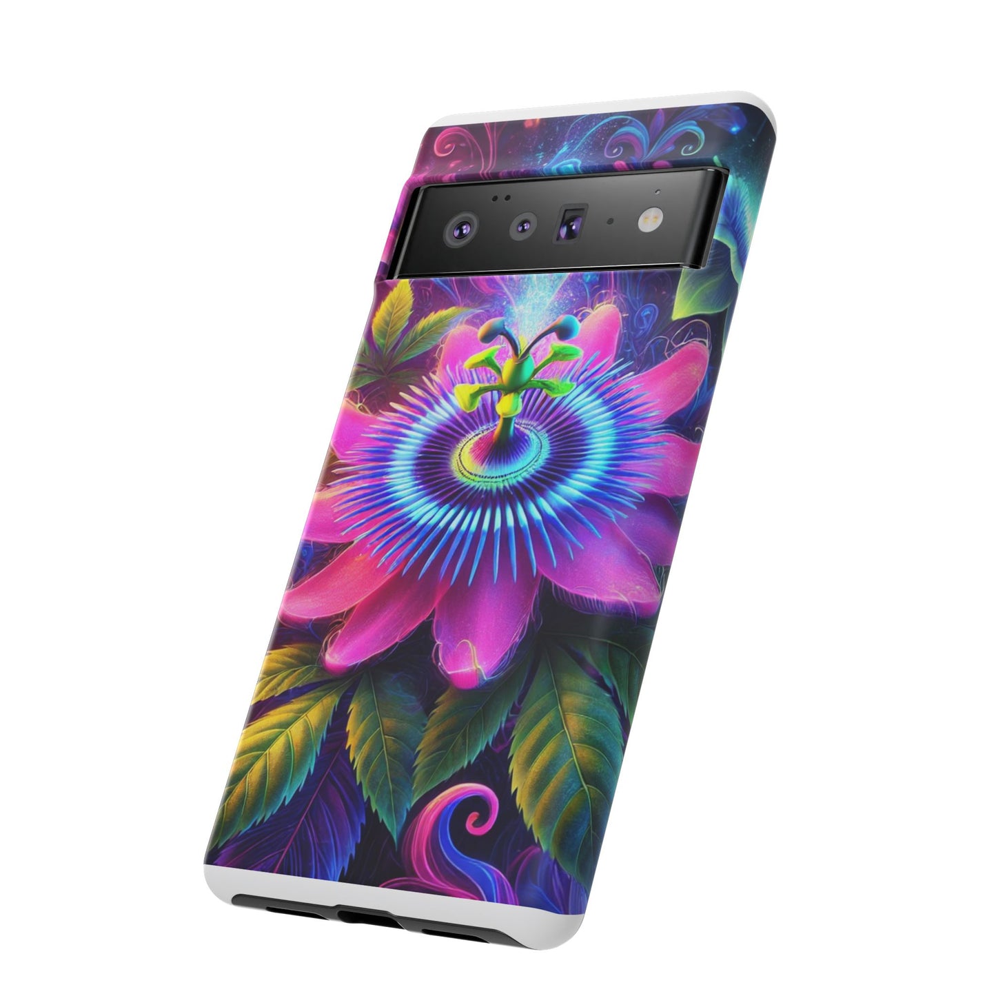 Vibrant Floral Phone Case - Tough Protection for Nature Lovers
