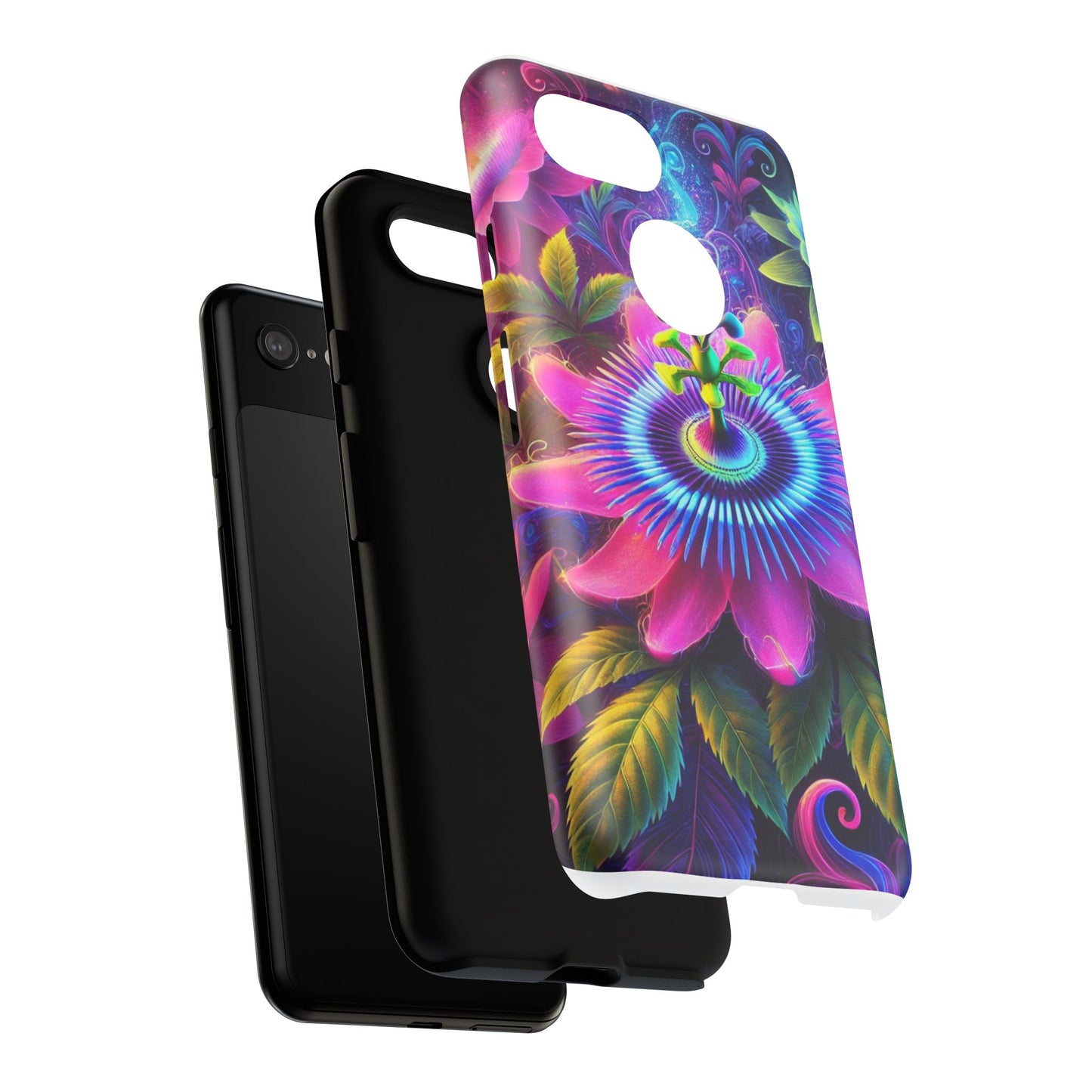 Vibrant Floral Phone Case - Tough Protection for Nature Lovers